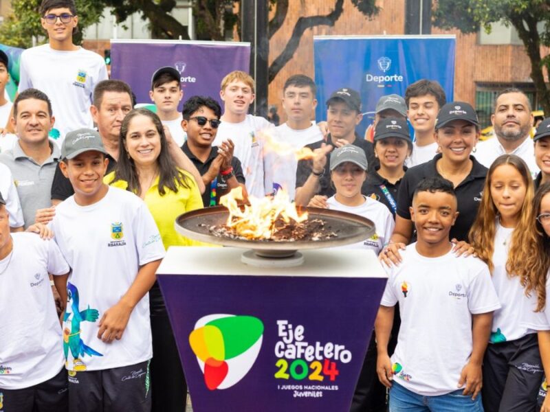 La llama del deporte juvenil colombiano se encendió en Pereira