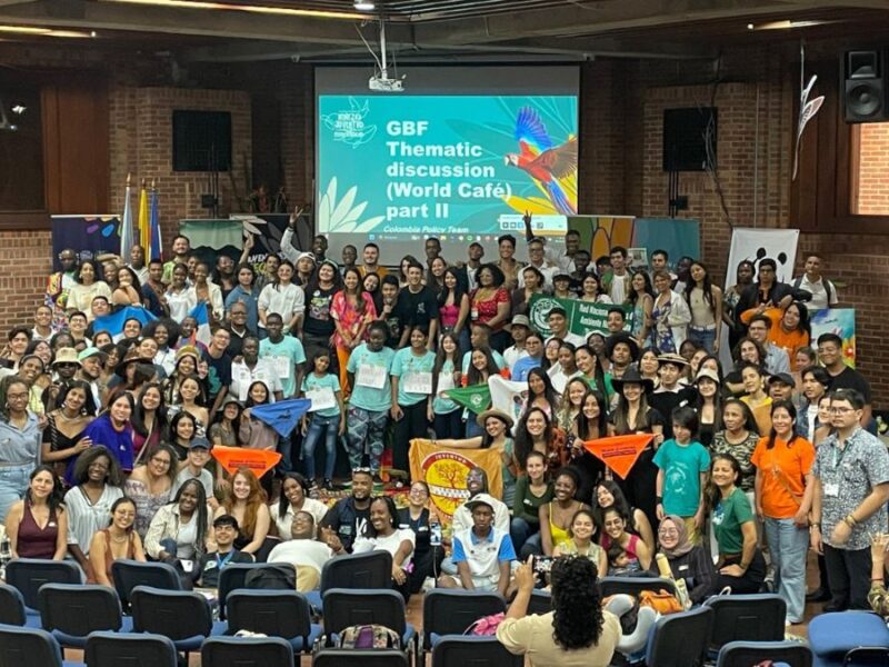 Jóvenes de la CARDER representan a Risaralda en la Cumbre Global de Niñez y Juventud por la Biodiversidad