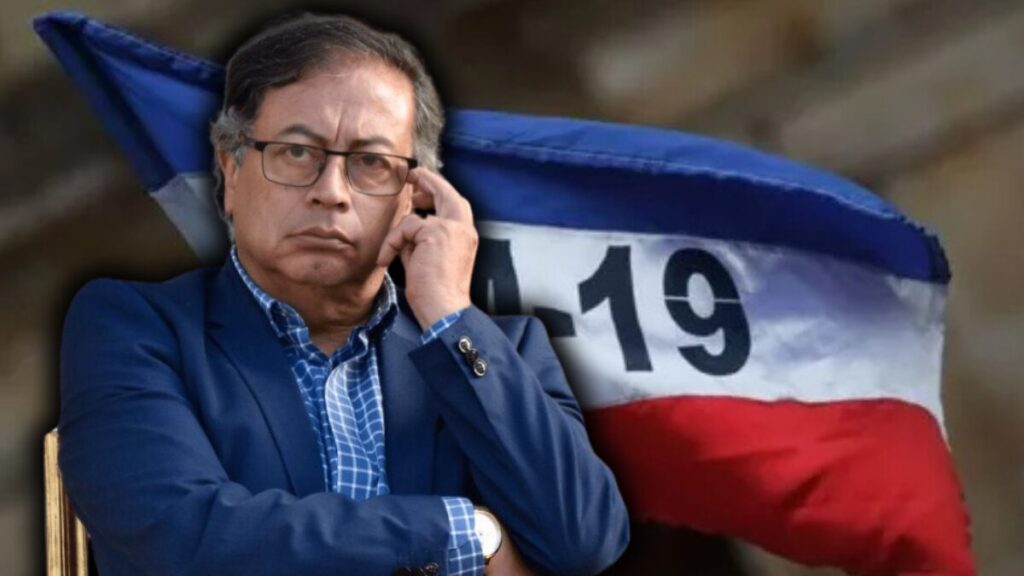Radican denuncia contra Gustavo Petro por uso de banderas del M-19 en ...