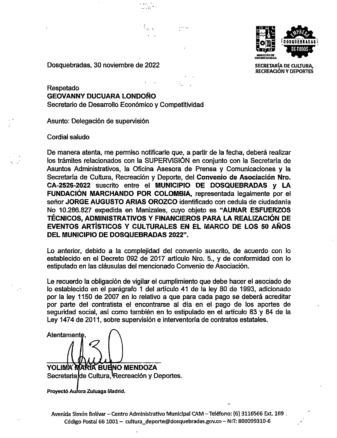 Yolima María Bueno aprobó convenio donde "evaporaron" $203 millones y alcalde la premia con otra secretaría 9 yolima maria bueno aprobo convenio donde evaporaron 203 millones y alcalde la premia con otra secretaria 001