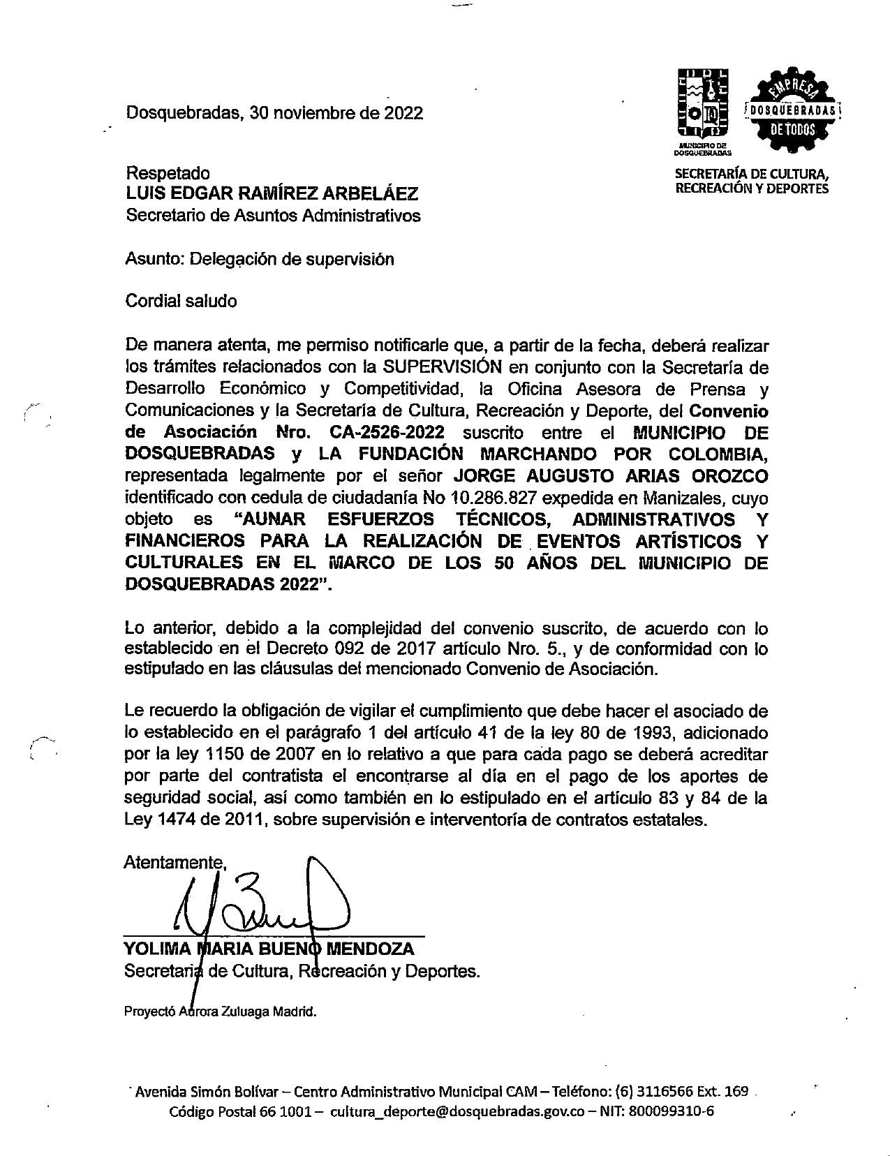 Yolima María Bueno aprobó convenio donde "evaporaron" $203 millones y alcalde la premia con otra secretaría 10 yolima maria bueno aprobo convenio donde evaporaron 203 millones y alcalde la premia con otra secretaria 002
