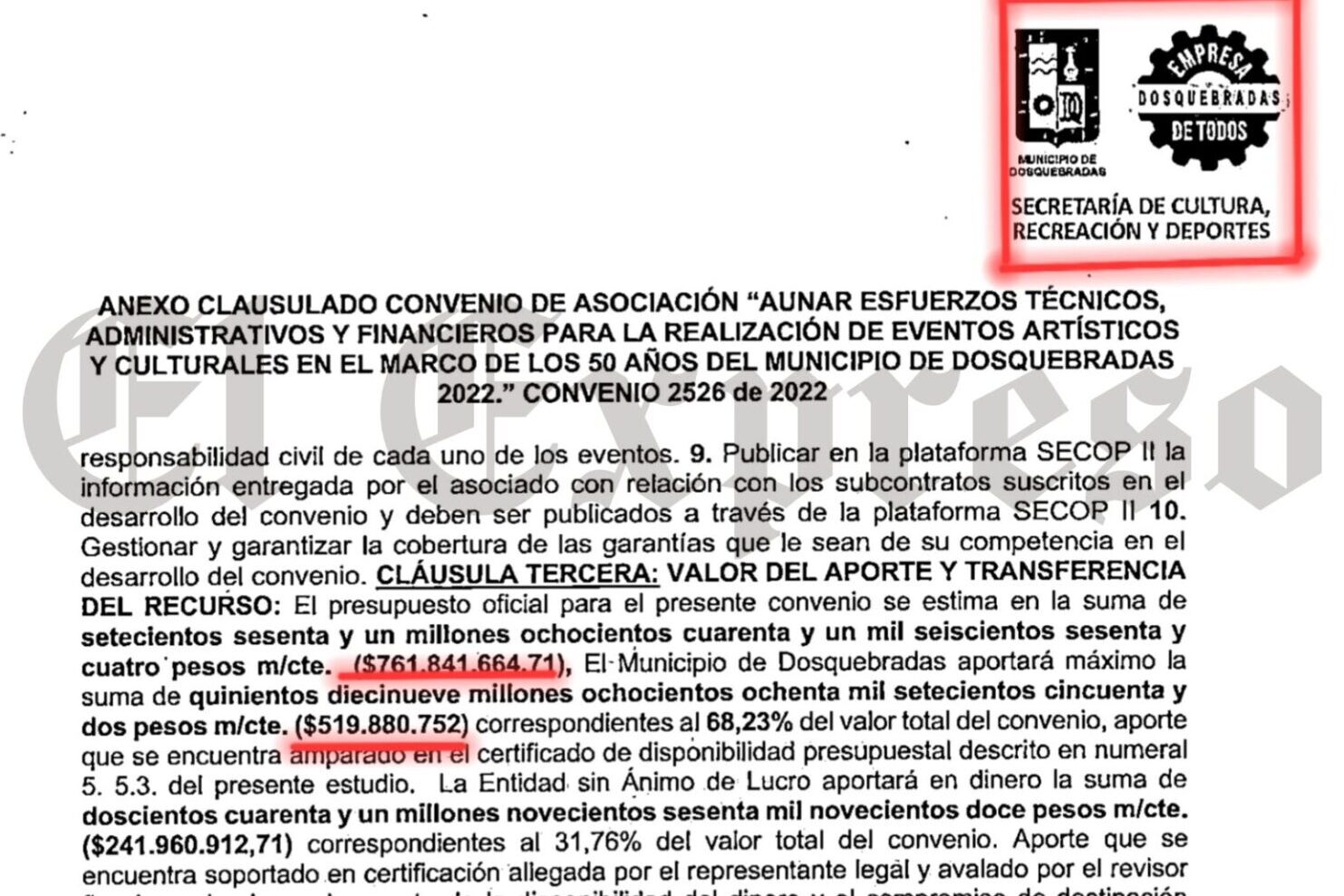 Yolima María Bueno aprobó convenio donde "evaporaron" $203 millones y alcalde la premia con otra secretaría 2 yolima maria bueno aprobo convenio donde evaporaron 203 millones y alcalde la premia con otra secretaria yolima maria bueno aprobo convenio donde evaporaron 203 millones y alcalde la premia con otra s 1