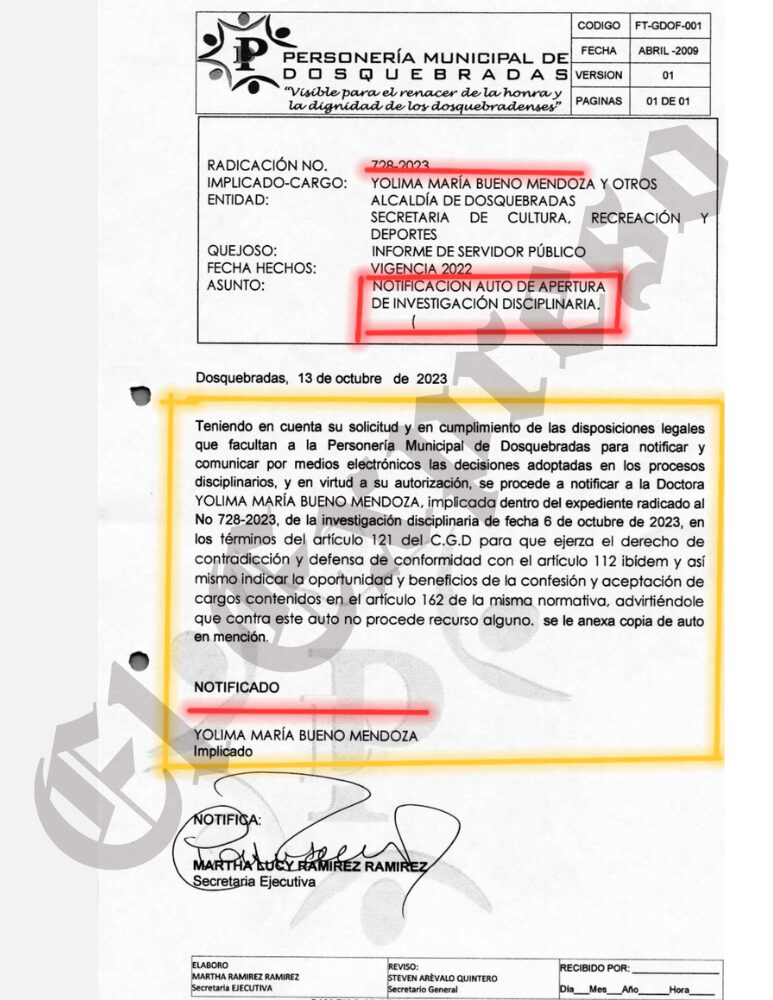 Yolima María Bueno aprobó convenio donde "evaporaron" $203 millones y alcalde la premia con otra secretaría 6 yolima maria bueno aprobo convenio donde evaporaron 203 millones y alcalde la premia con otra secretaria yolima maria bueno aprobo convenio donde evaporaron 203 millones y alcalde la premia con otra s 6