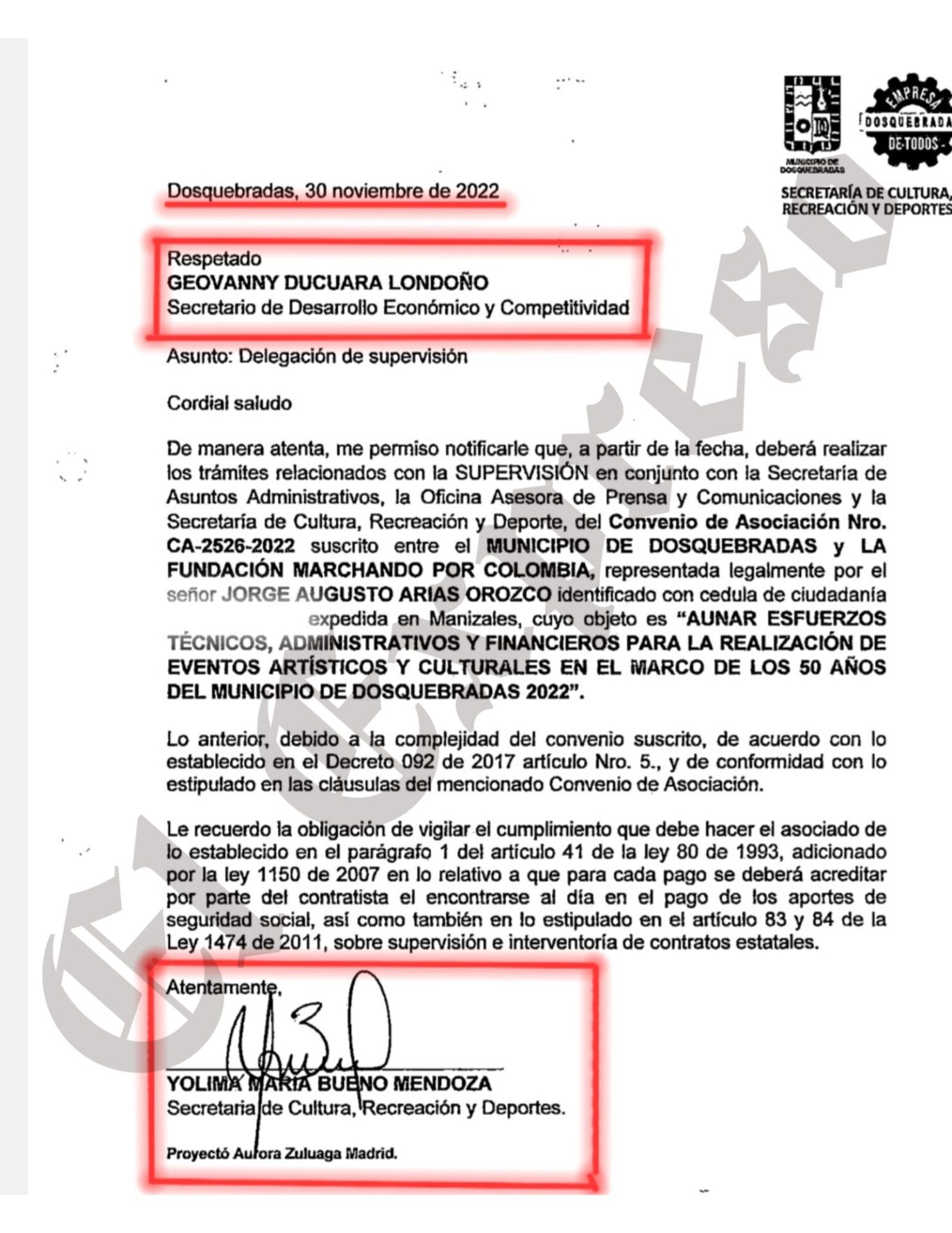 Yolima María Bueno aprobó convenio donde "evaporaron" $203 millones y alcalde la premia con otra secretaría 8 yolima maria bueno aprobo convenio donde evaporaron 203 millones y alcalde la premia con otra secretaria yolima maria bueno aprobo convenio donde evaporaron 203 millones y alcalde la premia con otra s 7
