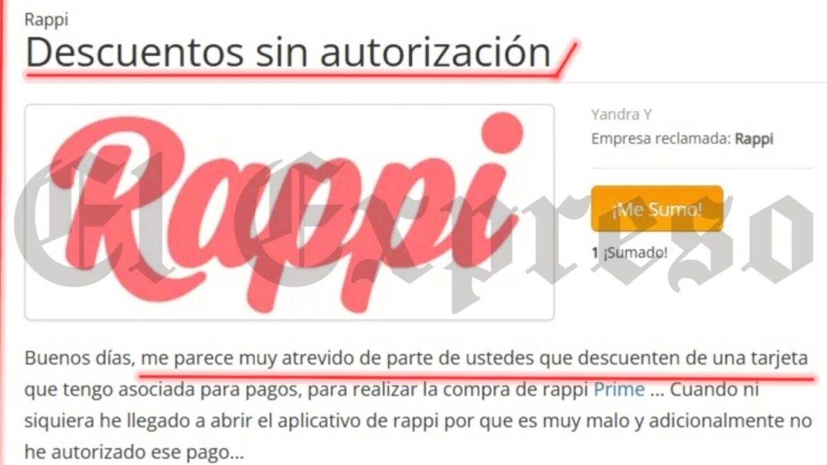Yenderson Rappi Rappi le descontó $28 millones por pedidos que nunca hizo y se enteró ...