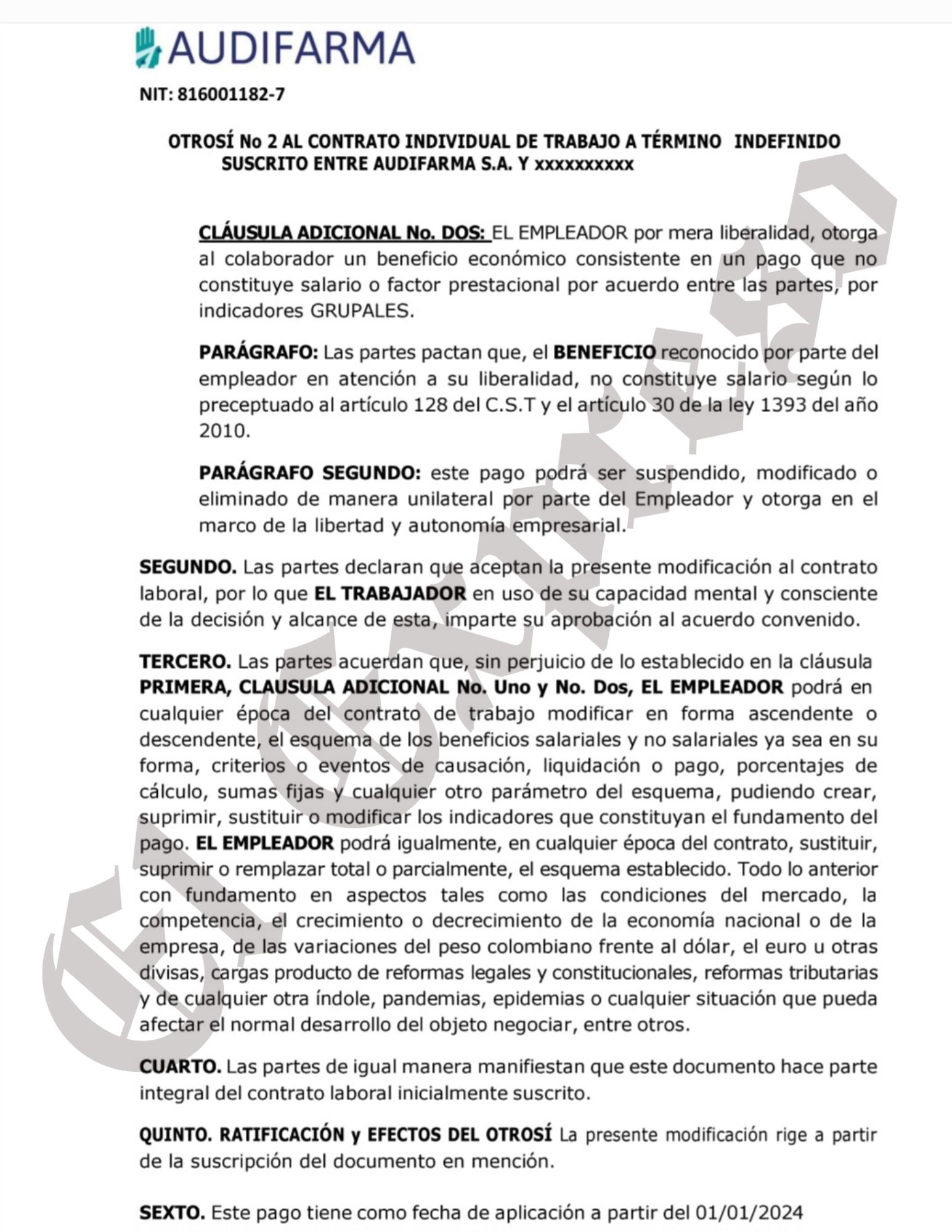 Los archivos X de Audifarma IV: Inversiones en Perú ¿Y tercerización laboral? 9 los archivos x de audifarma iv inversiones en peru y tercerizacion laboral marca de agua 13