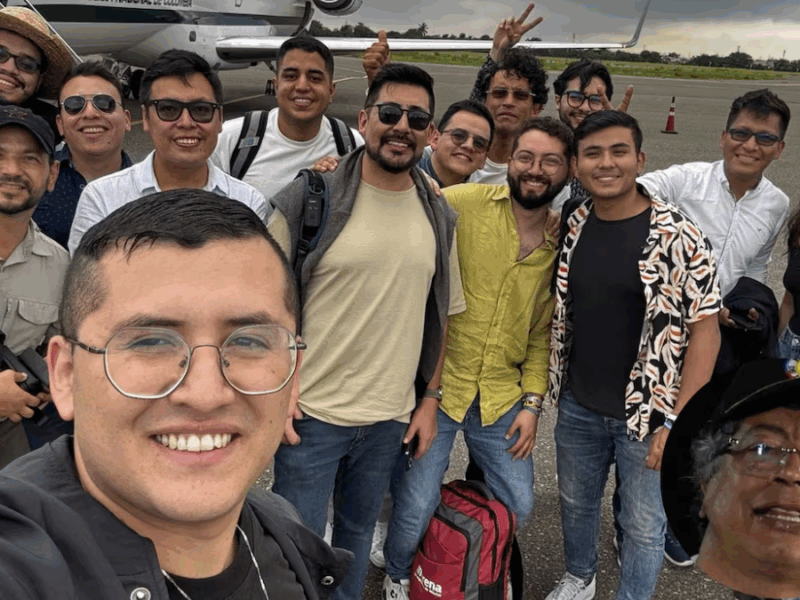 Influencers en aviones oficiales: nueva polémica sacude al Gobierno Petro