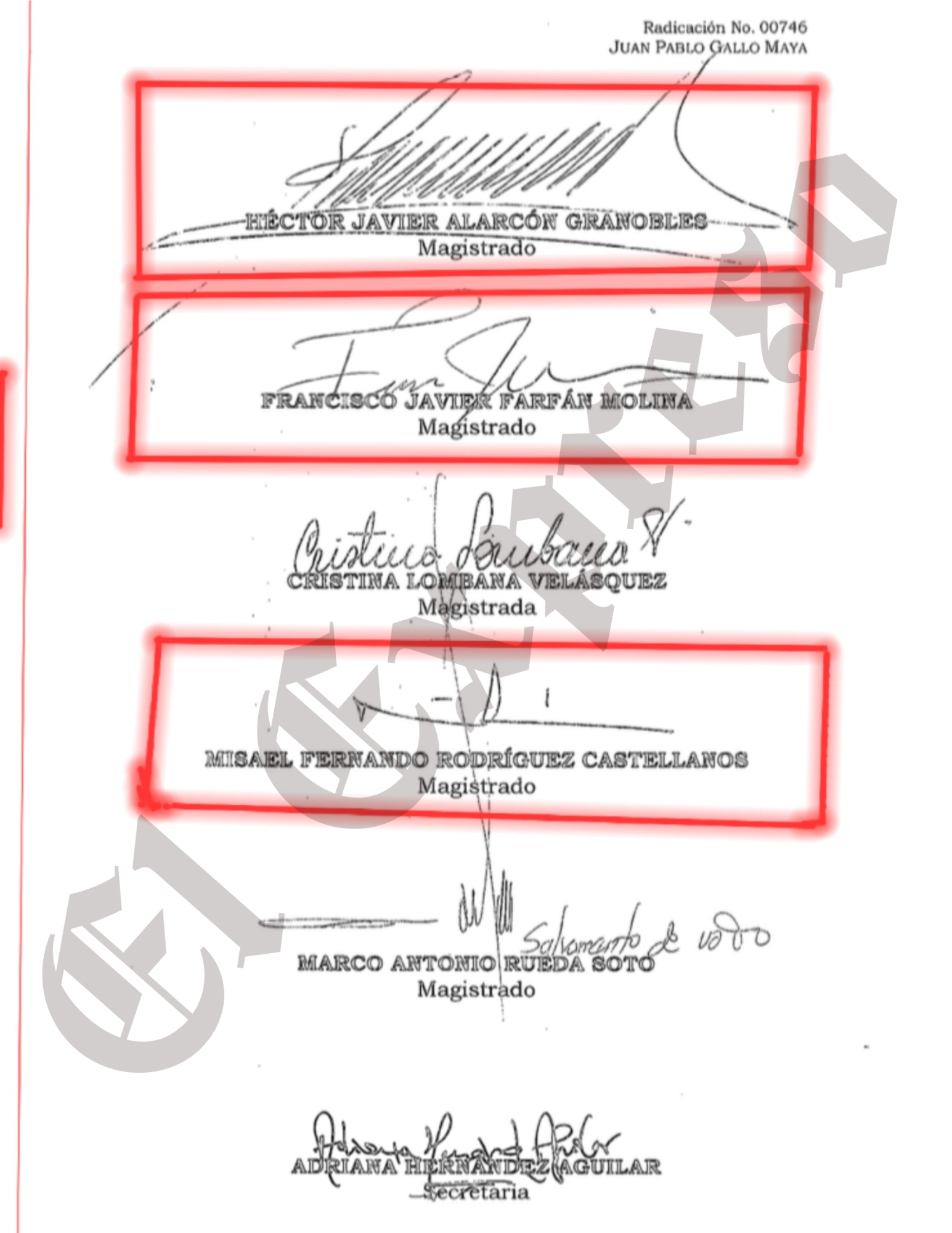 Magistrados que se inhibieron de abrir investigación en contra de Juan Pablo Gallo, archivaron en 2023 denuncia de corrupción en Unidad de Gestión de Riesgo 9 magistrados que se inhibieron de abrir investigacion en contra de juan pablo gallo archivaron en 2023 denuncia de corrupcion en unidad de gestion de riesgo marca de agua 2025 05 05t173053.797