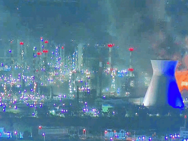 Tensión en Oriente Medio: Misiles iraníes destruyen central eléctrica en Haifa