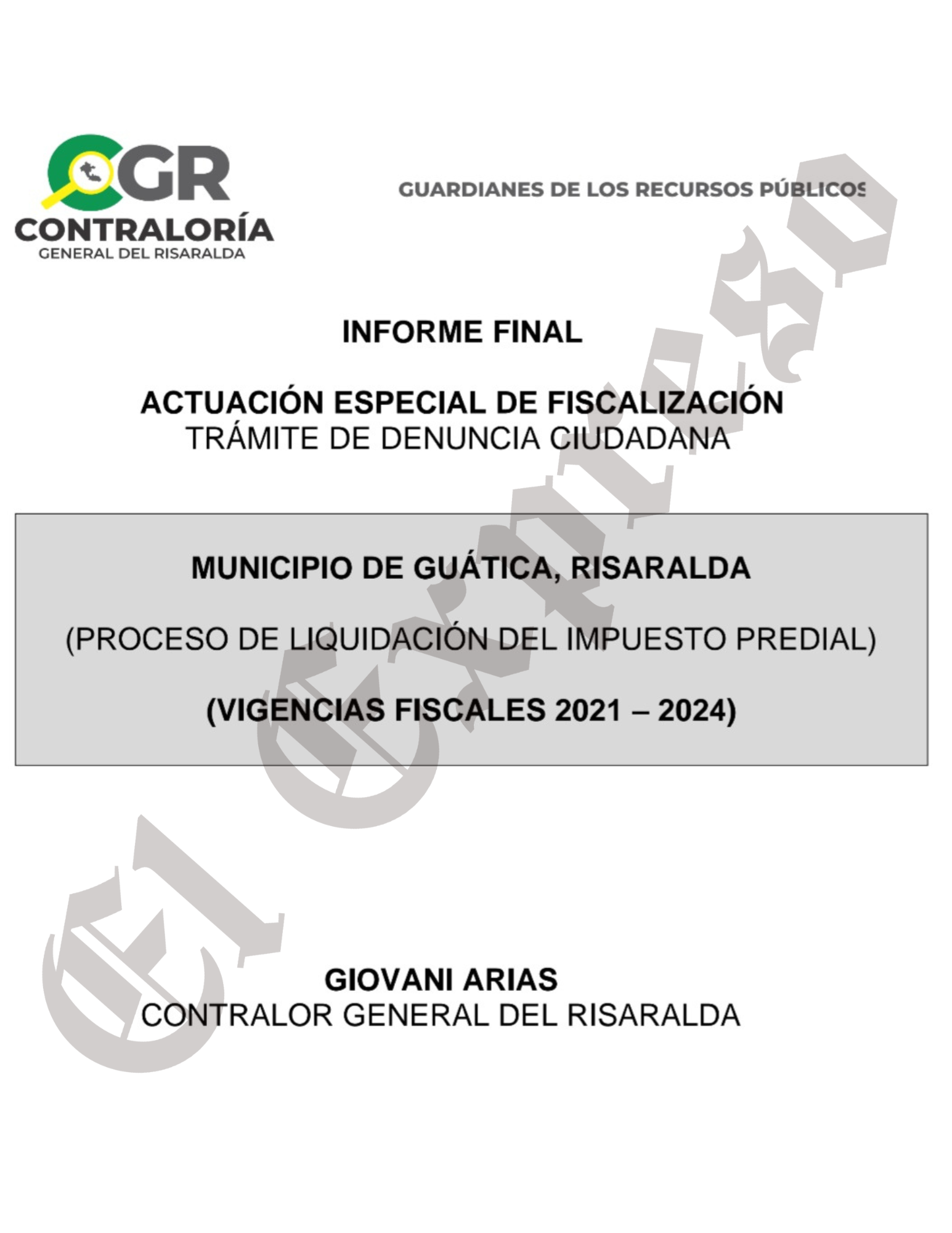 Denunciamos cobro del predial de Guática y Contraloría rajó al alcalde Ferney Castro 2 denunciamos cobro del predial de guatica y contraloria rajo al alcalde ferney castro marca de agua 16