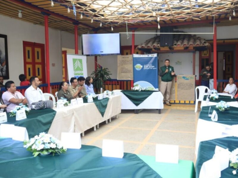 Participación de la CARDER en el Encuentro Firma de Acuerdos Sociales para la  conservación en el DRMI Cuchilla del San Juan