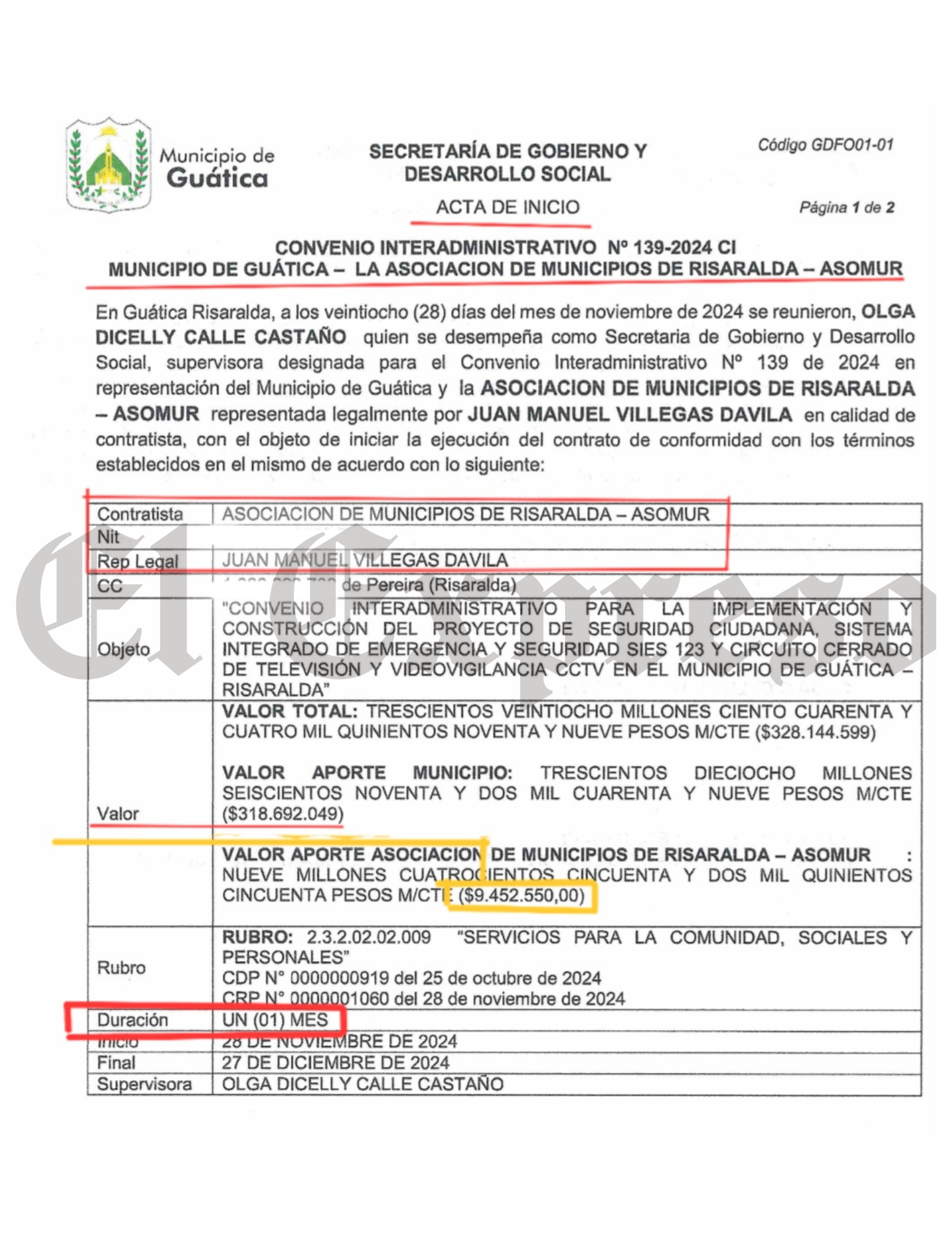 ¿Negligencia o corrupción? Alcalde de Guática firma contrato de $318 millones con ASOMUR, para cámaras que no han instalado 3 negligencia o corrupcion alcalde de guatica firma contrato de 318 millones con asomur para camaras que no han instalado marca de agua 50