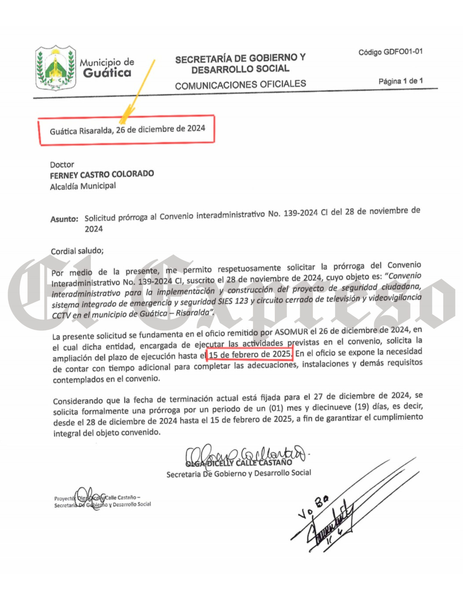 ¿Negligencia o corrupción? Alcalde de Guática firma contrato de $318 millones con ASOMUR, para cámaras que no han instalado 4 negligencia o corrupcion alcalde de guatica firma contrato de 318 millones con asomur para camaras que no han instalado marca de agua 51