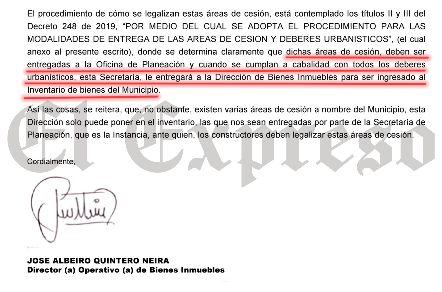 ¿Secretario Julián Buitrago, cuándo sabremos los pereiranos cuantos predios tiene el municipio? Al parecer ya se perdieron 815 8 secretario julian buitrago cuando sabremos los pereiranos cuantos predios tiene el municipio al parecer ya se perdieron 815 marca de agua 2 e1748992492465
