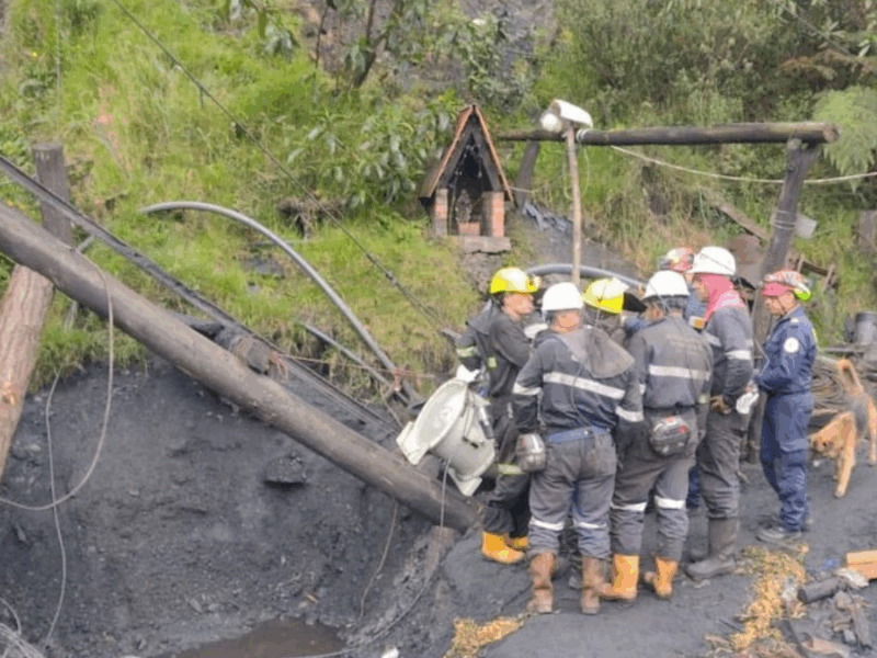 Tragedia minera en Zipaquirá: fallecen tres trabajadores tras derrumbe en socavón
