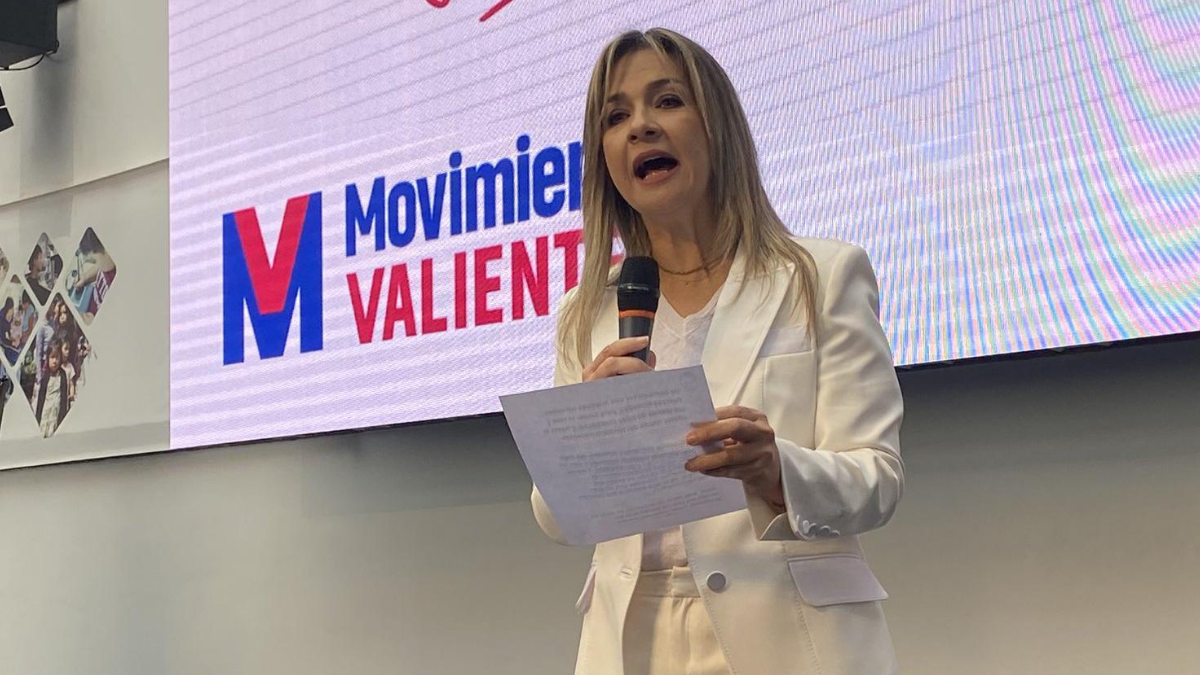 vicky davila da primer paso para su candidatura presidencial en 2026 con el movimiento valientes web 56