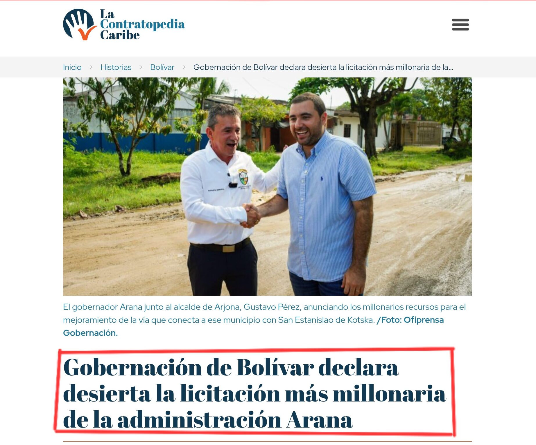 Alcalde de Armenia adjudicó contrato de $58.180 millones a Consorcio que tiene empresas con irregularidades en otros proyectos 7 alcalde de armenia adjudico contrato de 58 180 millones a consorcio que tiene empresas con irregularidades en otros proyectos 1000026436 e1753737820470