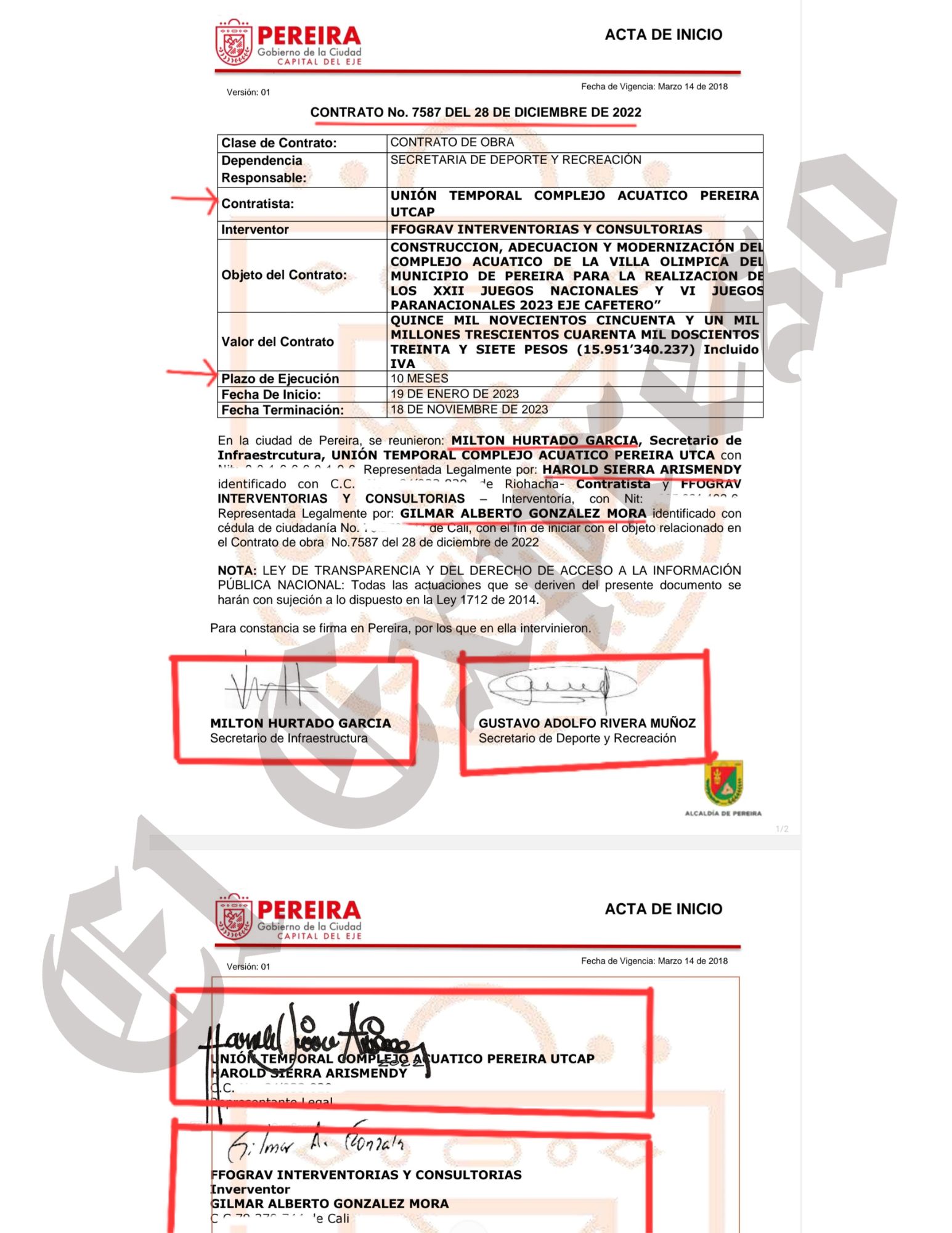 Escándalo en Pereira: Carlos Maya contrató para las Piscinas Olímpicas, empresas investigadas, embargadas que no cumplen 8 escandalo en pereira carlos maya contrato para las piscinas olimpicas empresas investigadas embargadas que no cumplen marca de agua 16