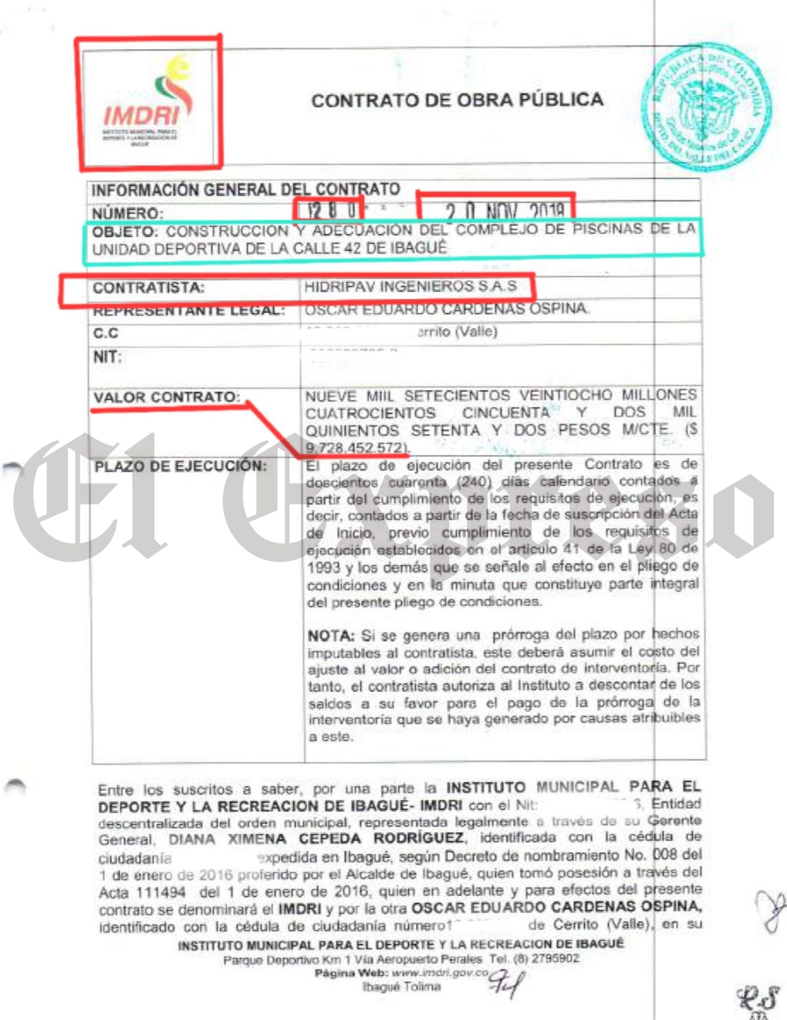 Escándalo en Pereira: Carlos Maya contrató para las Piscinas Olímpicas, empresas investigadas, embargadas que no cumplen 16 escandalo en pereira carlos maya contrato para las piscinas olimpicas empresas investigadas embargadas que no cumplen marca de agua 19