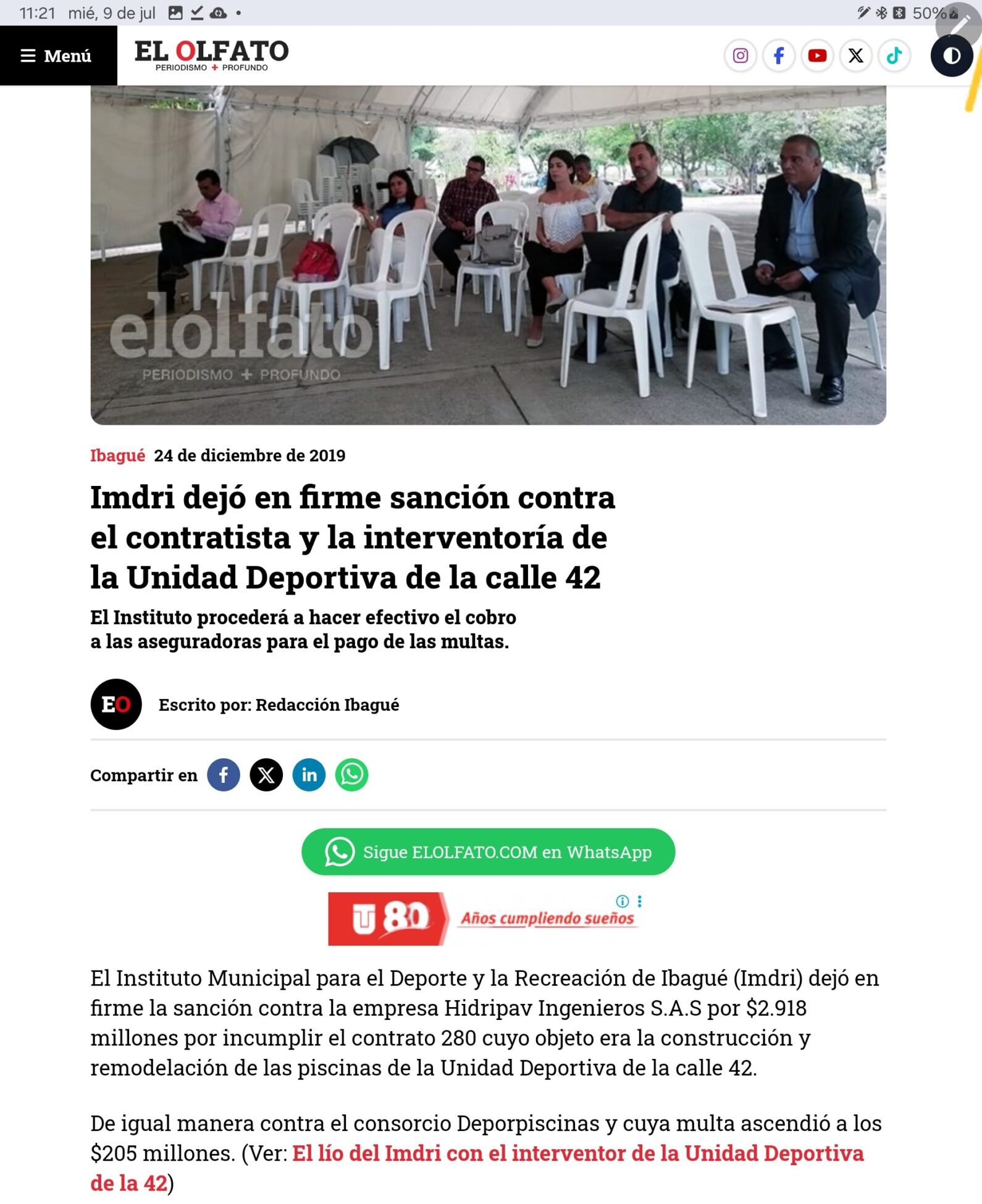 Escándalo en Pereira: Carlos Maya contrató para las Piscinas Olímpicas, empresas investigadas, embargadas que no cumplen 15 escandalo en pereira carlos maya contrato para las piscinas olimpicas empresas investigadas embargadas que no cumplen screenshot 20250709 112152 chrome scaled e1752620014181
