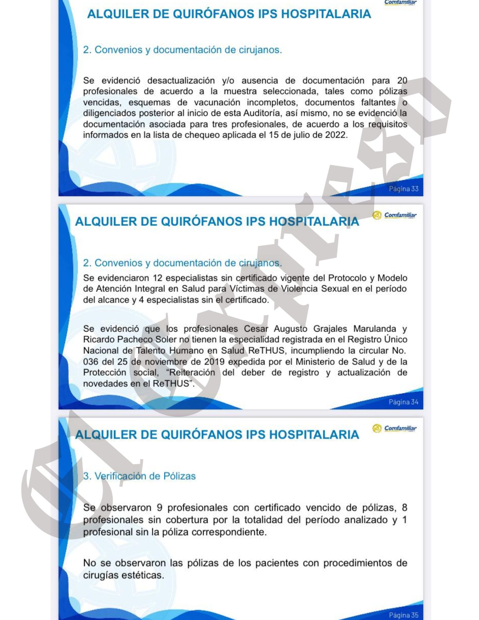 Escandalosos contratos de Comfamiliar por miles de millones sin autorización del Consejo Directivo 5 escandalosos contratos de comfamiliar por miles de millones sin autorizacion del consejo directivo marca de agua 35