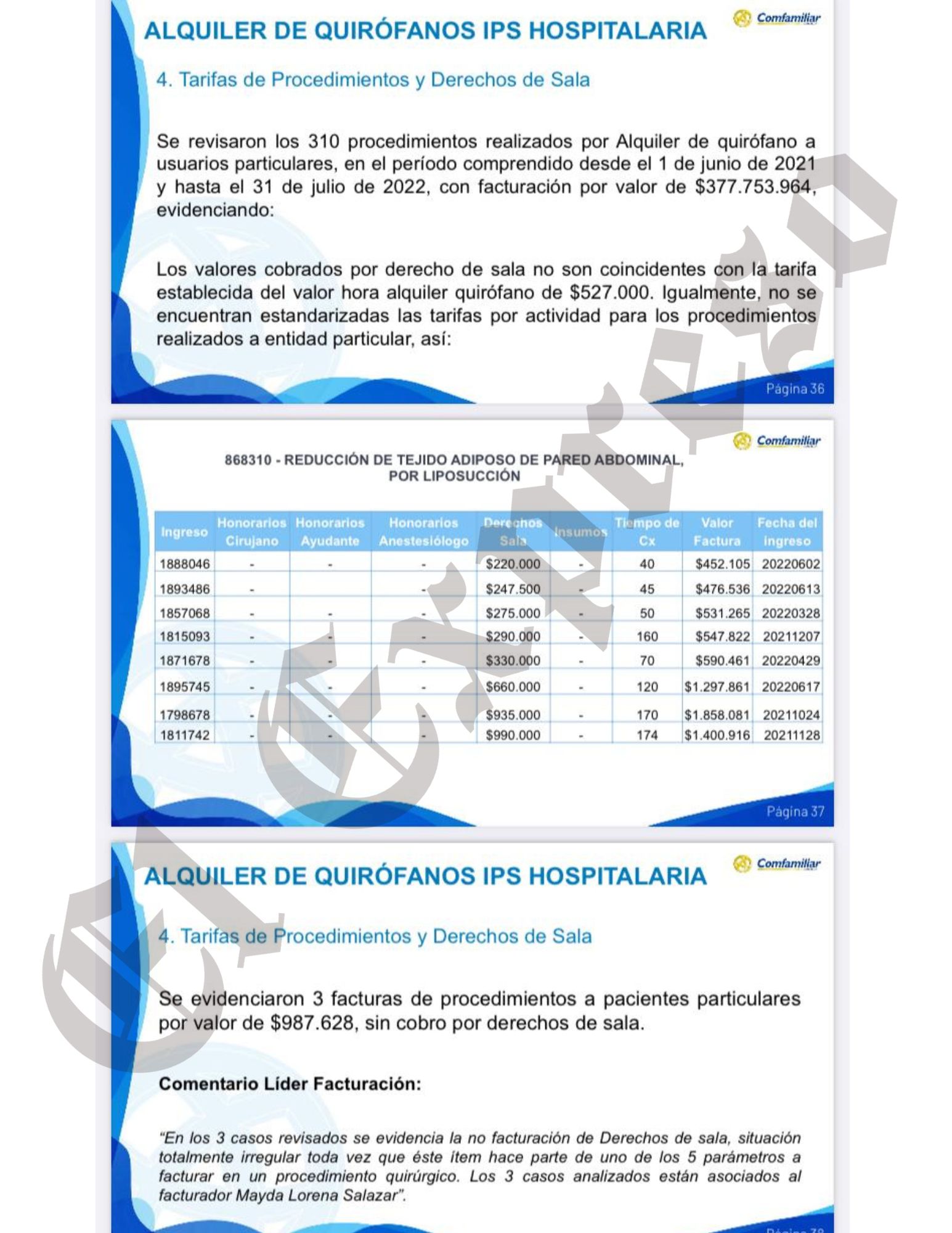 Escandalosos contratos de Comfamiliar por miles de millones sin autorización del Consejo Directivo 6 escandalosos contratos de comfamiliar por miles de millones sin autorizacion del consejo directivo marca de agua 36