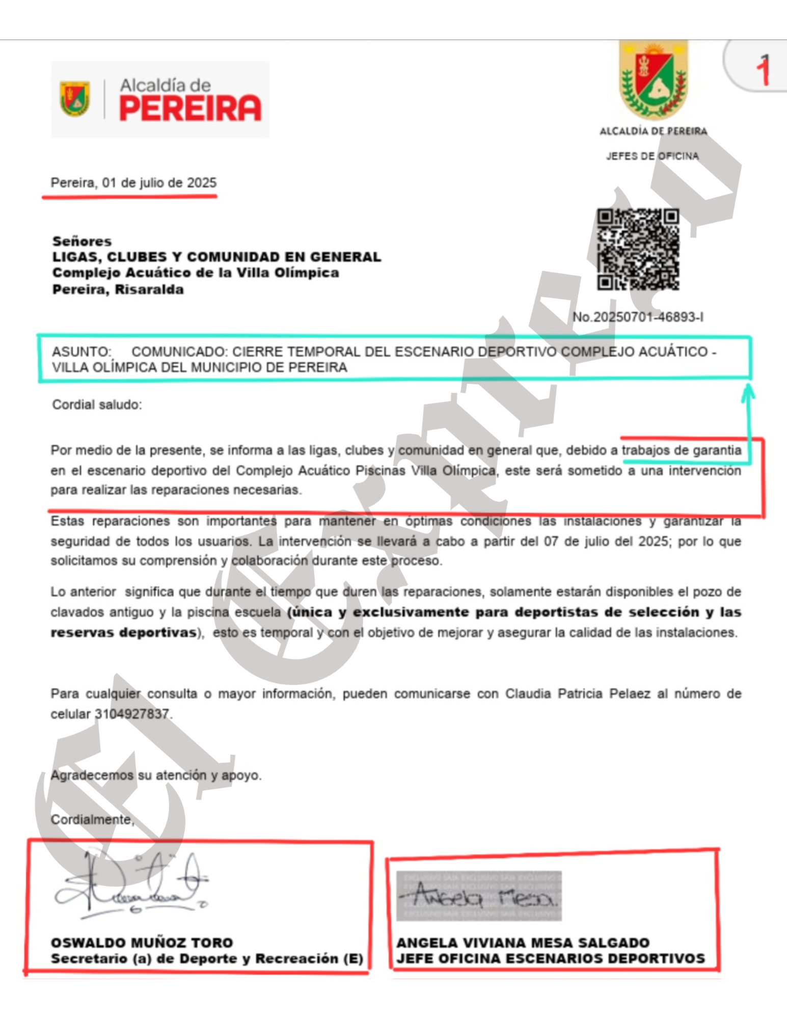 Pereira gastó $38 mil millones en los juegos, tenemos las nuevas piscinas olímpicas cerradas y deterioradas 2 pereira gasto 38 mil millones en los juegos tenemos las nuevas piscinas olimpicas cerradas y deterioradas marca de agua 6 1