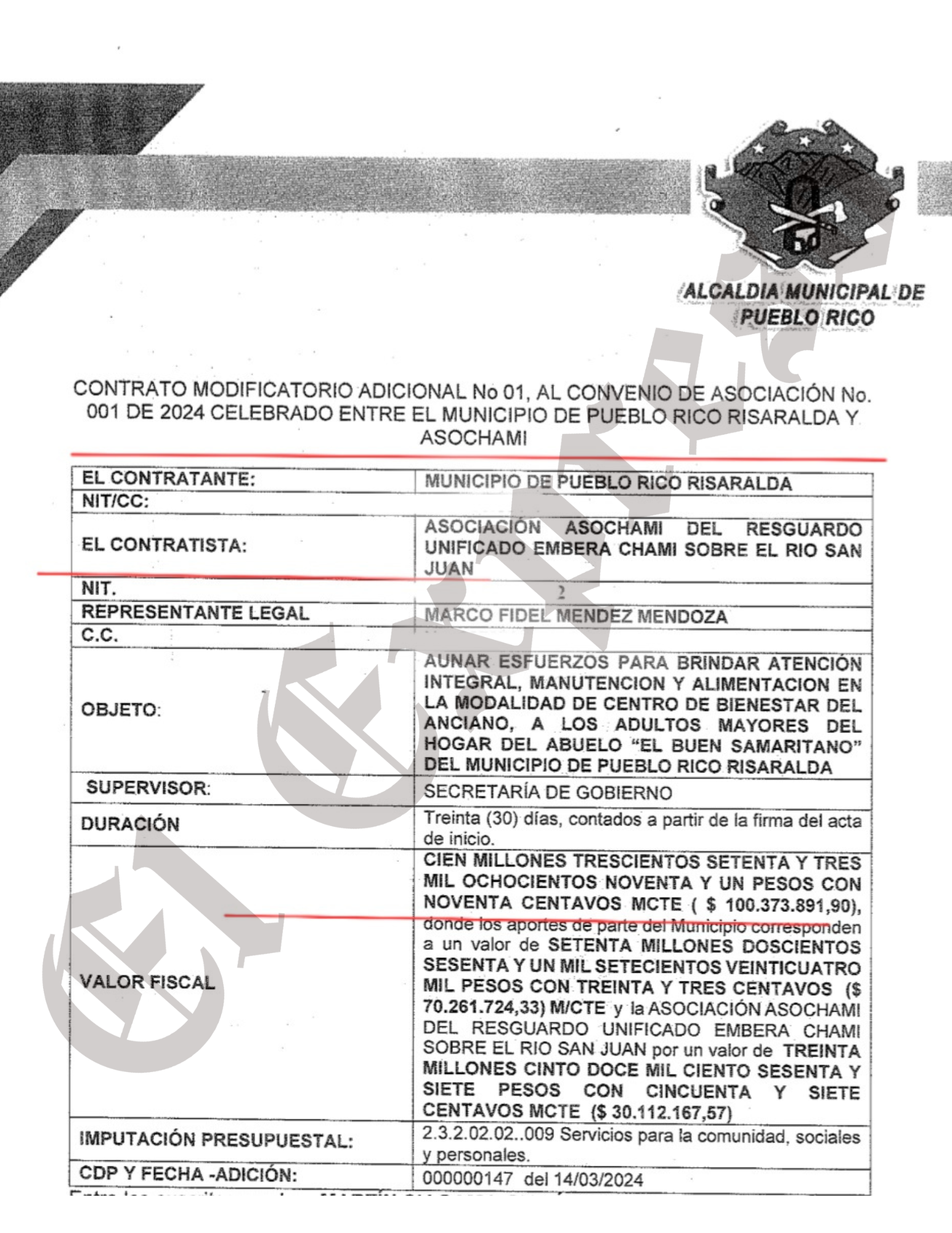 Primos Siagama en Pueblo Rico y los contratos millonarios: Asociación factura $4.107 millones con Martín y $88 millones con Leonardo 13 primos siagama en pueblo rico y los contratos millonarios asociacion factura 4 107 millones con martin y 88 millones con leonardo marca de agua 3
