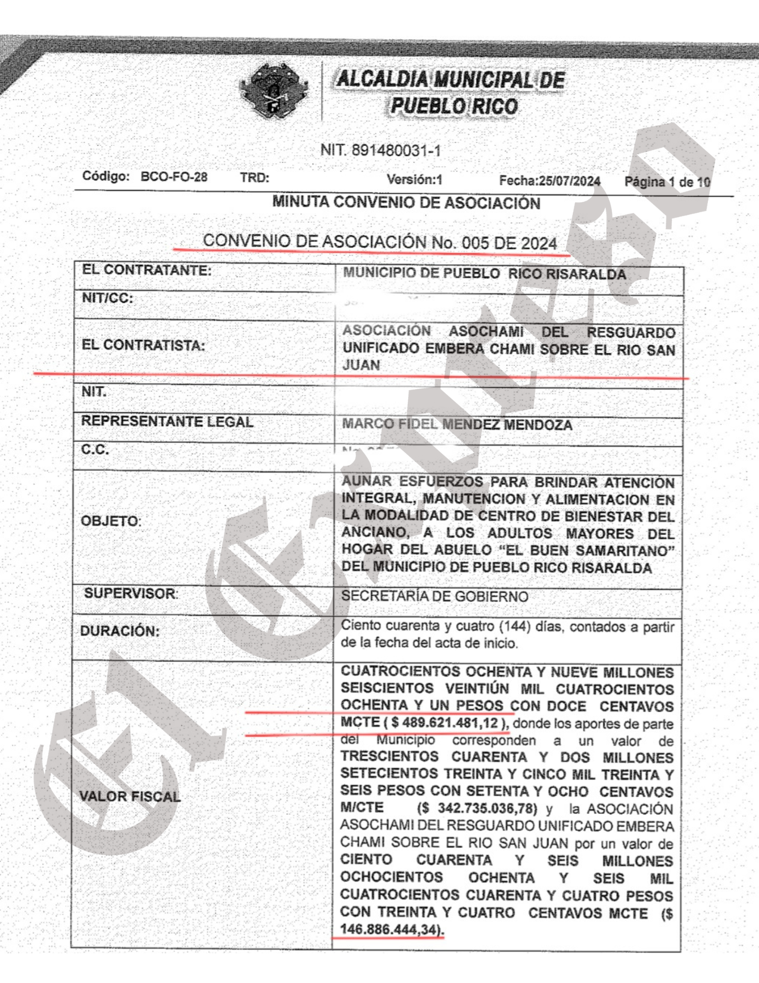Primos Siagama en Pueblo Rico y los contratos millonarios: Asociación factura $4.107 millones con Martín y $88 millones con Leonardo 14 primos siagama en pueblo rico y los contratos millonarios asociacion factura 4 107 millones con martin y 88 millones con leonardo marca de agua 4