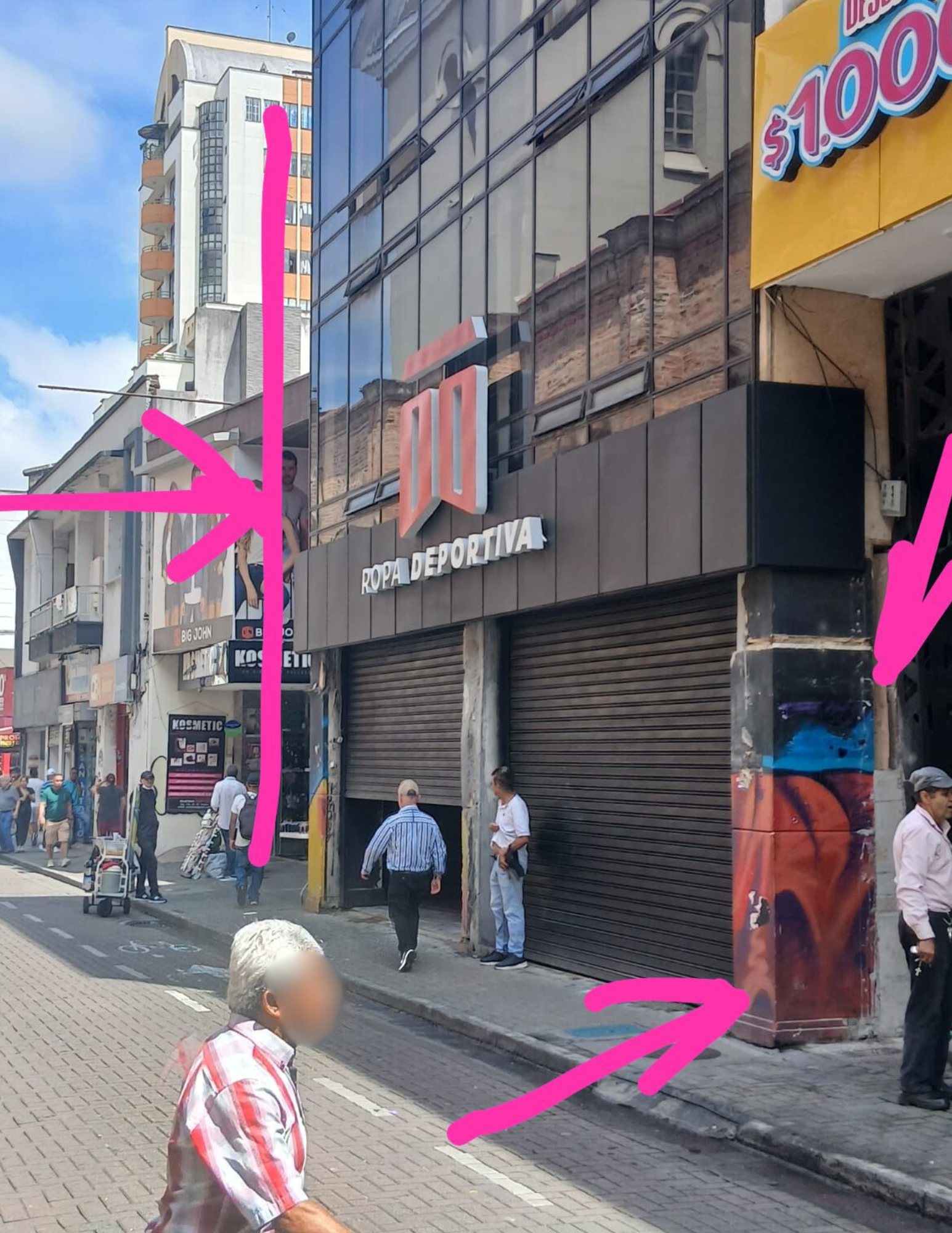 Control Físico de Pereira, desbarata la caseta de un anciano pero permite que un almacén invada el andén frente a la catedral 6 control fisico de pereira desbarata la caseta de un anciano pero permite que un almacen invada el anden frente a la catedral marca de agua 29