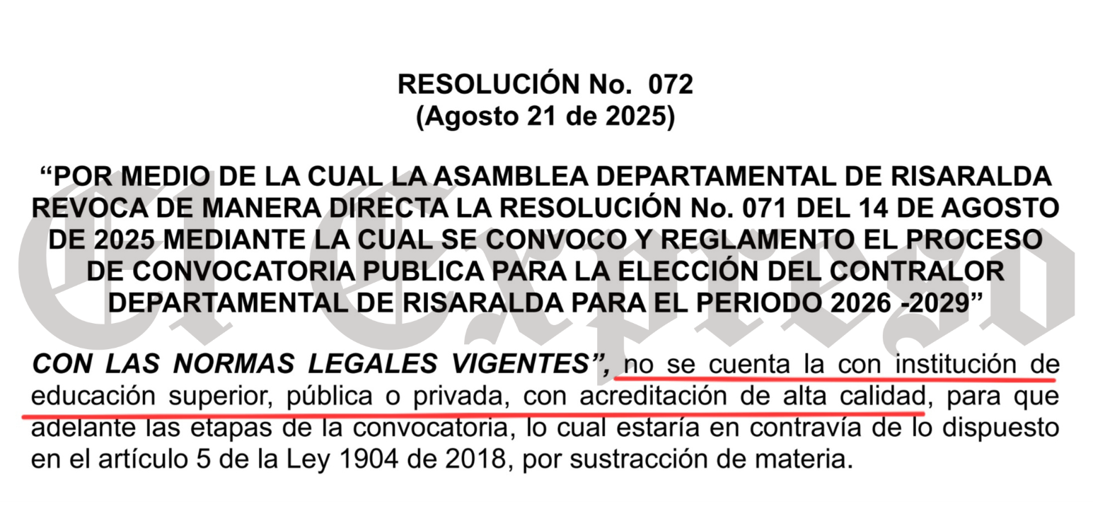 Huele feo la elección de Contralores de Risaralda, Pereira y Dosquebradas ¿Qué dice Giordanelly que debió reversar el proceso o Johan Manuel Ríos y Eduar Arias? 3 huele feo la eleccion de contralores de risaralda pereira y dosquebradas que dice giordanelly que debio reversar el proceso o johan manuel rios y eduar arias marca de agua 14 e1756225775272