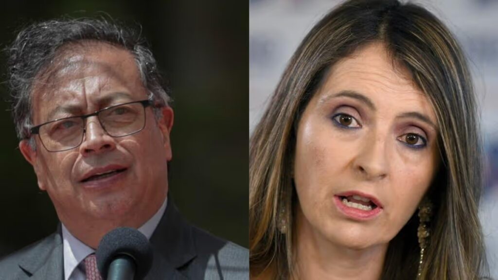 petro cuestiona a paloma valencia por la reforma pensional que tiene contra los viejos gustavo petro y paloma valencia foto afp