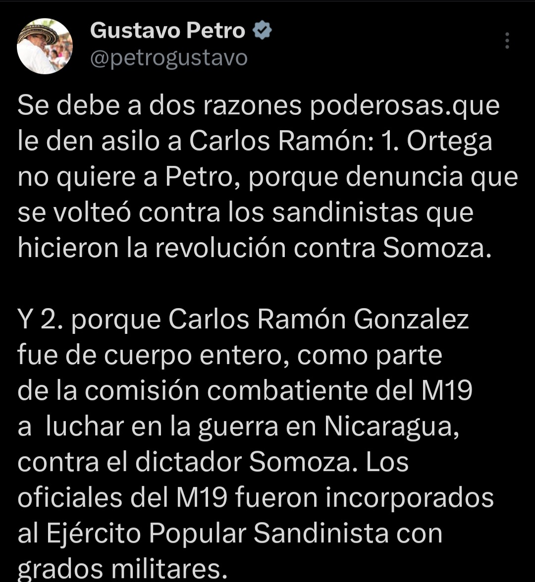 Presidente Petro asegura que Ortega no lo quiere “porque denuncia que se volteó contra los sandinistas” 2 presidente petro asegura que ortega no lo quiere porque denuncia que se volteo contra los sandinistas 1000859467