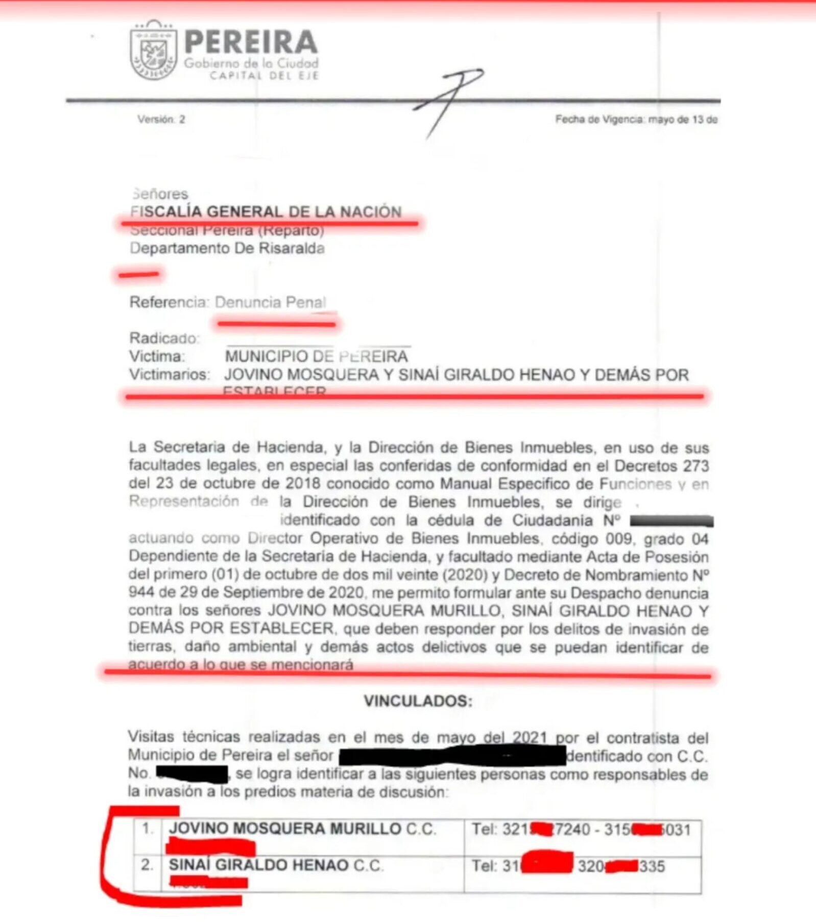 Se roban a Pereira con invasiones estratos 1 a 6, Inspectores y Control Físico no actúan 4 se roban a pereira con invasiones estratos 1 a 6 inspectores y control fisico no actuan 1000027009 1 scaled e1755965065212
