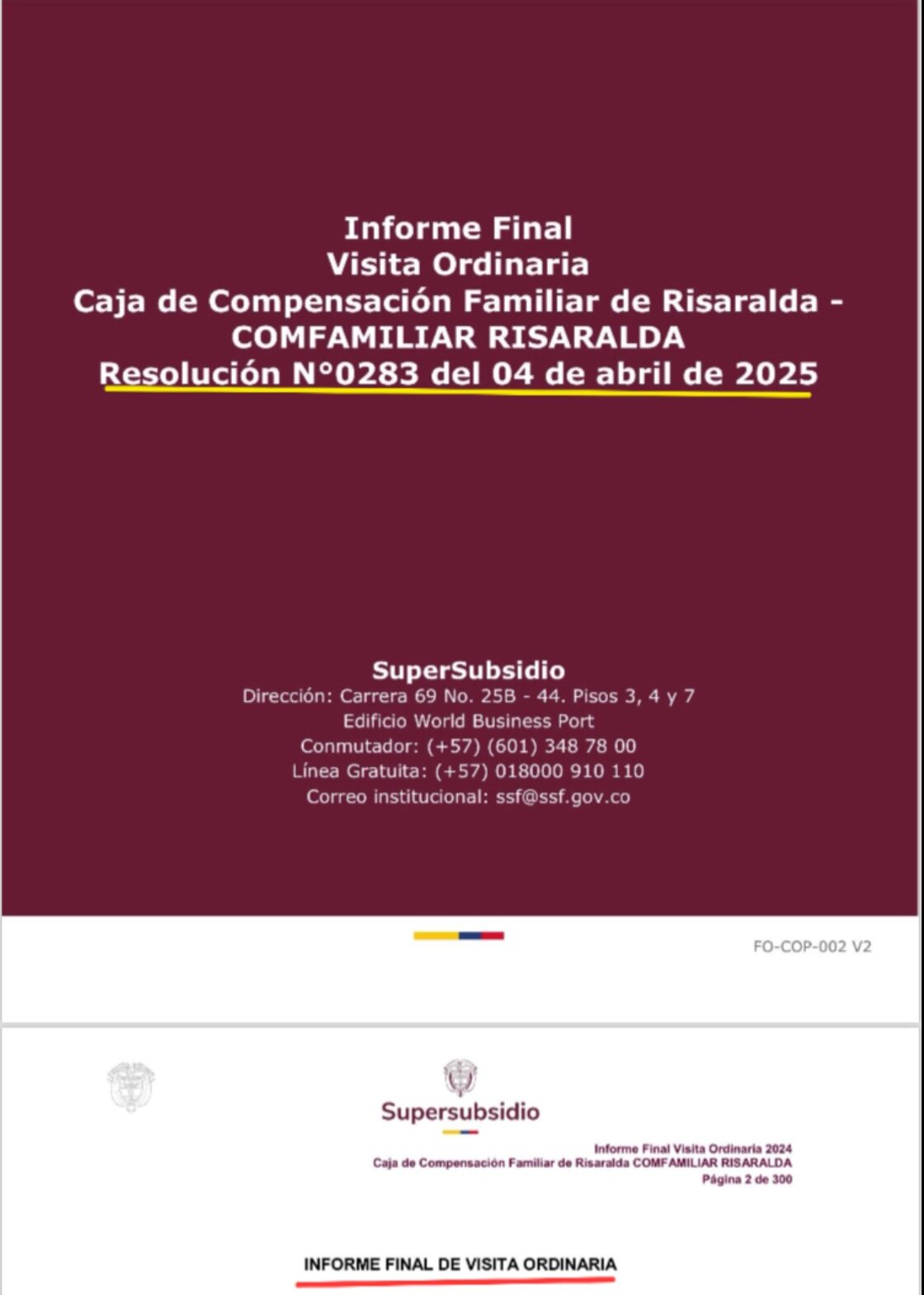 Supersubsidio cuestiona contrato por $45.500 millones que firmó Luis Fernando Acosta en Comfamiliar Risaralda 3 supersubsidio cuestiona contrato por 45 500 millones que firmo luis fernando acosta en comfamiliar risaralda 1000026751 e1754947364404