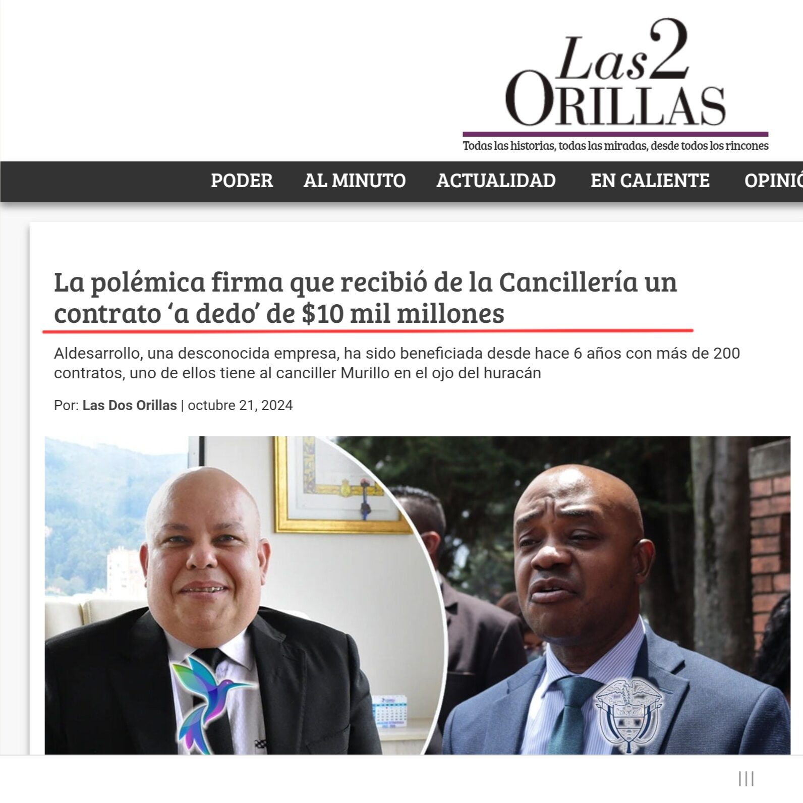 Alcalde de Armenia firmó convenio por $57.463 millones con Aldesarrollo, a pesar de los escándalos de la entidad y su representante 9 alcalde de armenia firmo convenio por 57 463 millones con aldesarrollo a pesar de los escandalos de la entidad y su representante 1000027748 e1757630784975