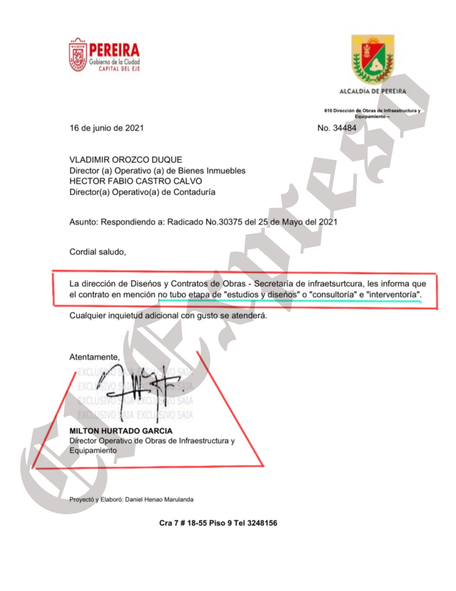 Así desaparecieron 600 millones en la alcaldía de Juan Pablo Gallo y Carlos Maya 5 asi desaparecieron 600 millones en la alcaldia de juan pablo gallo y carlos maya marca de agua 21