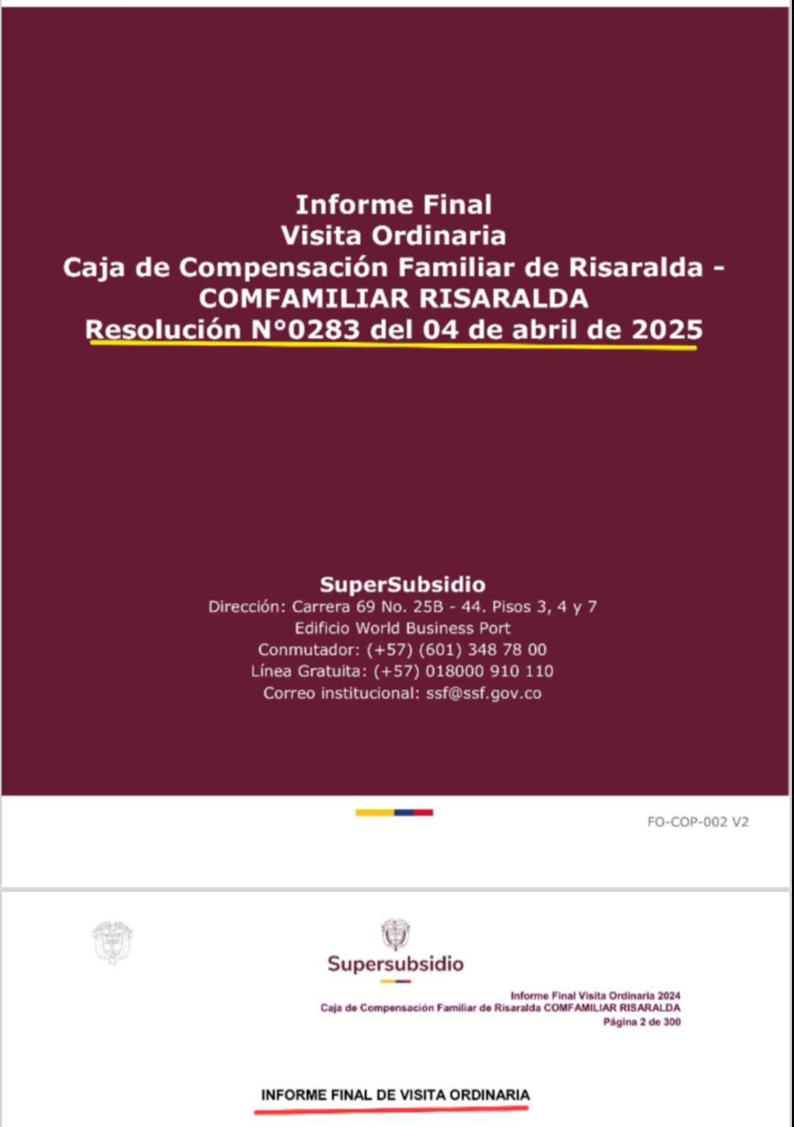 Contratos presuntamente irregulares por $104.500 millones y actuaciones al parecer indebidas en la gestión de Luis Fernando Acosta, por eso intervino la Supersubsidio a Comfamiliar 2 contratos presuntamente irregulares por 104 500 millones y actuaciones al parecer indebidas en la gestion de luis fernando acosta por eso intervino la supersubsidio a comfamiliar 1000026751 1 e1757543115859