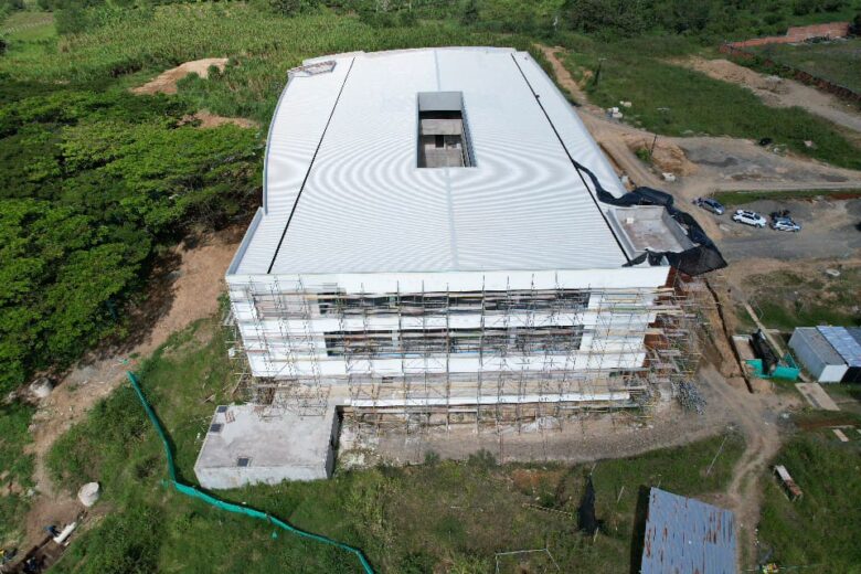 en mas de un 65 avanza la obra de construccion de la primera fase del hospital de alta complejidad 18.09.2025 boletin hospital de cuarto nivel avance de la obra 3