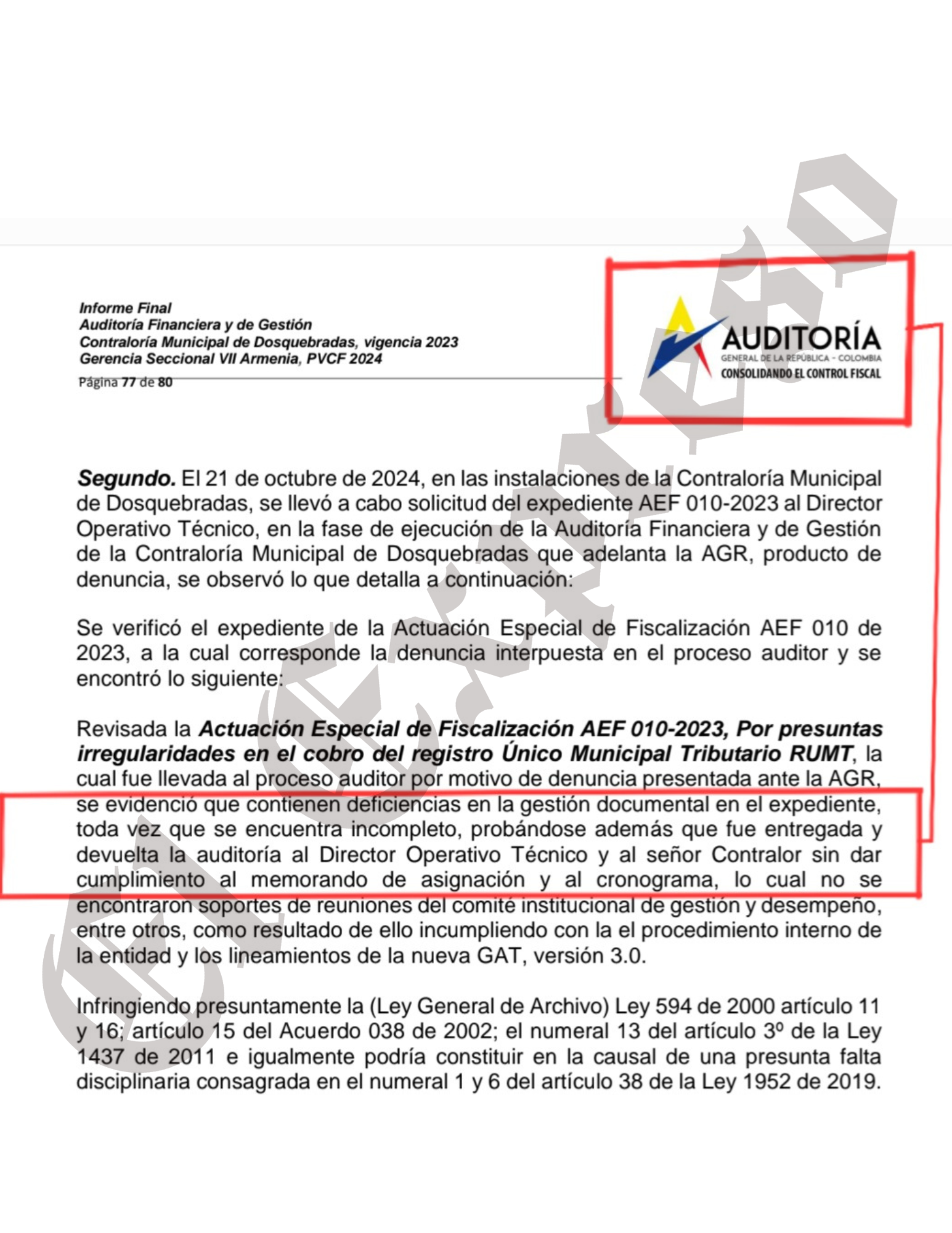 Exclusivo: los audios que enredan a Álvaro Trujillo Contralor de Dosquebradas con las presuntas presiones contra dos funcionarias que auditaban hacienda y la pérdida de $22.000 millones del RUMT 2 exclusivo los audios que enredan a alvaro trujillo contralor de dosquebradas con las presuntas presiones contra dos funcionarias que auditaban hacienda y la perdida de 22 000 millones del rumt marca d