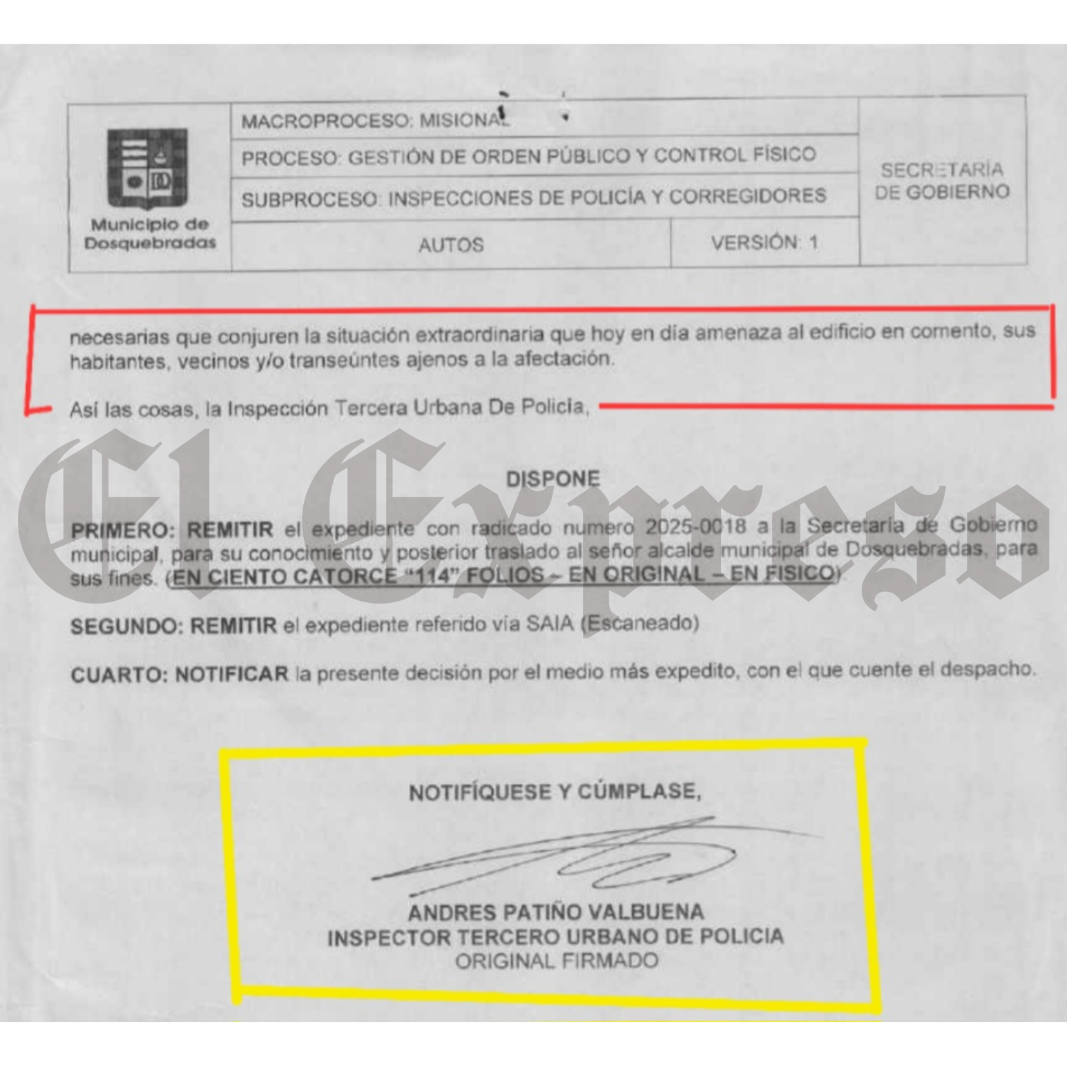 ¡Irresponsables! Bomberos certificaron que edificio Santa María de Milán en Dosquebradas no cumple los requisitos para la protección contra incendio, y la alcaldía permitió su habitabilidad 15 irresponsables bomberos certificaron que edificio santa maria de milan en dosquebradas no cumple los requisitos para la proteccion contra incendio y la alcaldia permitio su habitabilidad marca de agua 8