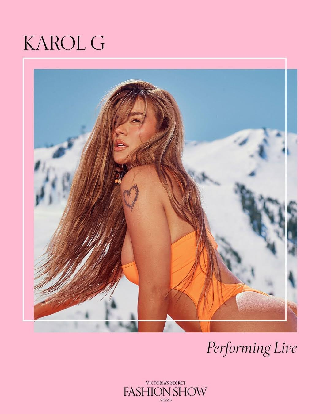 ¡Karol G confirma su participación en el desfile de Victoria’s Secret 2025! 2 karol g confirma su participacion en el desfile de victorias secret 2025 image