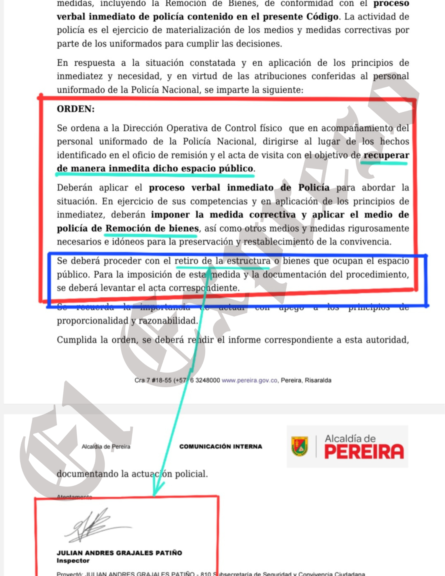 ¿Saben estas empresas, que publicitan en una pantalla ilegal, que hace 4 meses el Inspector ordenó retirarla además invade espacio público? 5 saben estas empresas que publicitan en una pantalla ilegal que hace 4 meses el inspector ordeno retirarla ademas invade espacio publico marca de agua 3