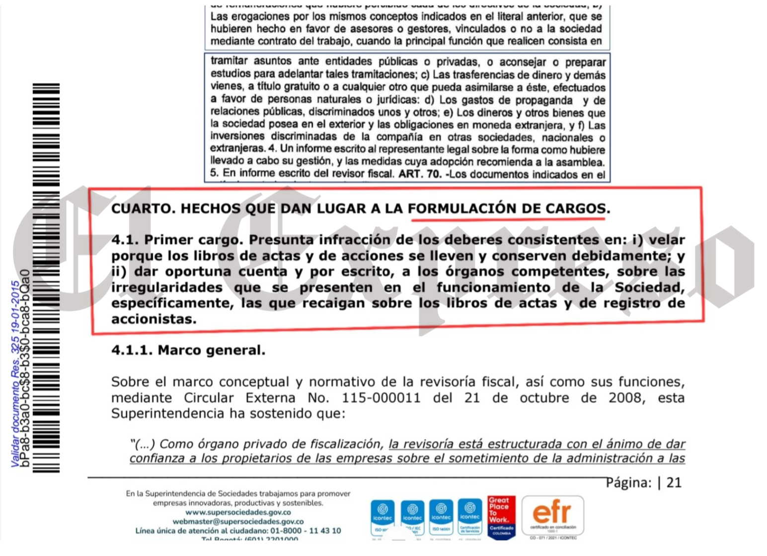 Superintendencia de Servicios Públicos investiga a Aseo Plus, autopréstamos de 1.190 millones, omisión de reportes y formulación de cargos a socios y contadora 6 superintendencia de servicios publicos investiga a aseo plus autoprestamos de 1 190 millones omision de reportes y formulacion de cargos a socios y contadora 1000946195