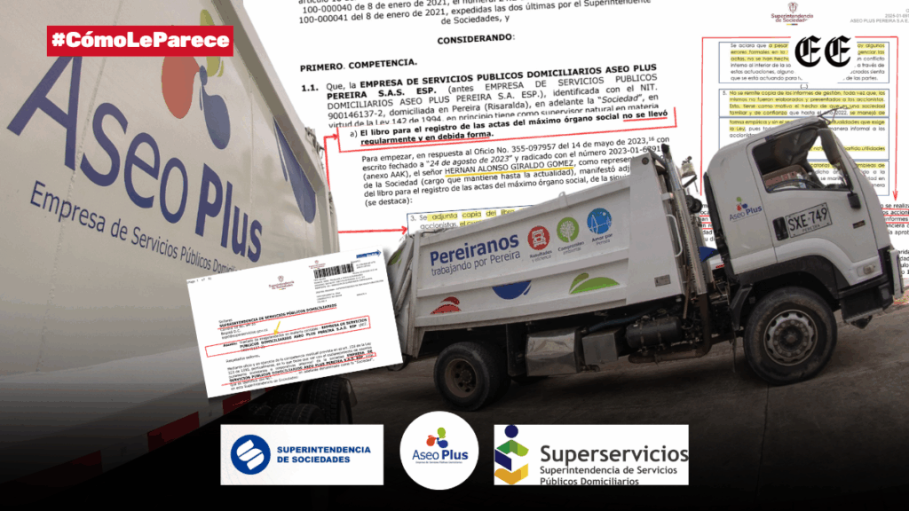 superintendencia de servicios publicos investiga a aseo plus autoprestamos de 1 190 millones omision de reportes y formulacion de cargos a socios y contadora img 2955
