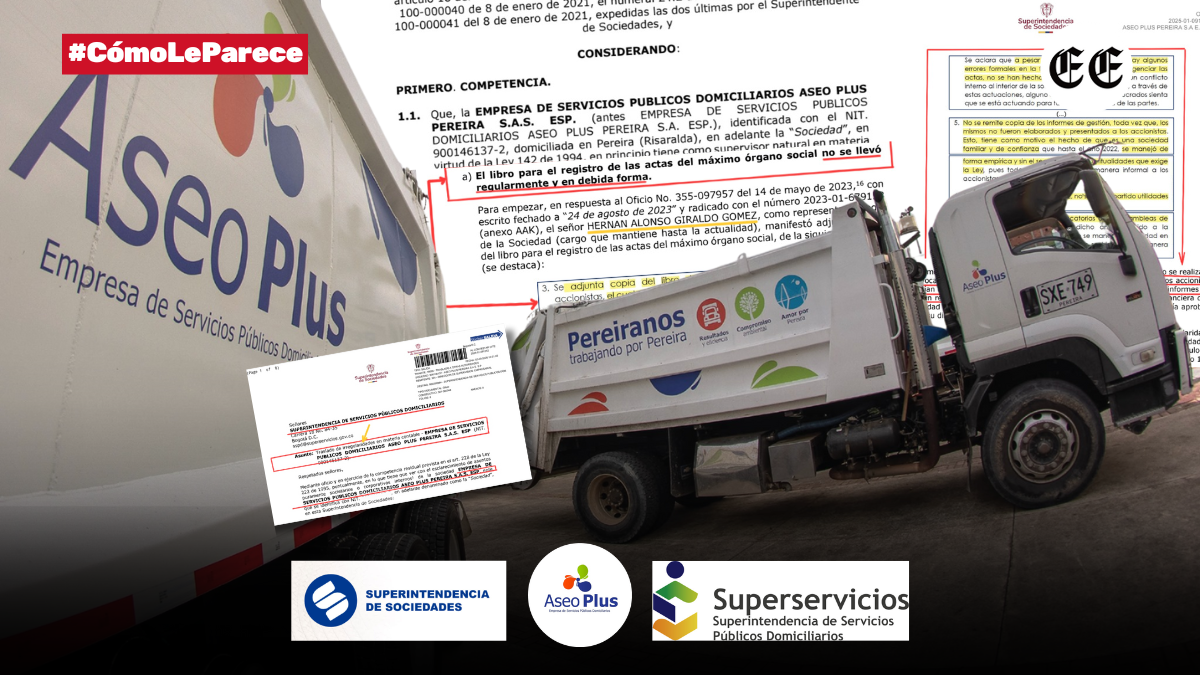 superintendencia de servicios publicos investiga a aseo plus autoprestamos de 1 190 millones omision de reportes y formulacion de cargos a socios y contadora img 2955