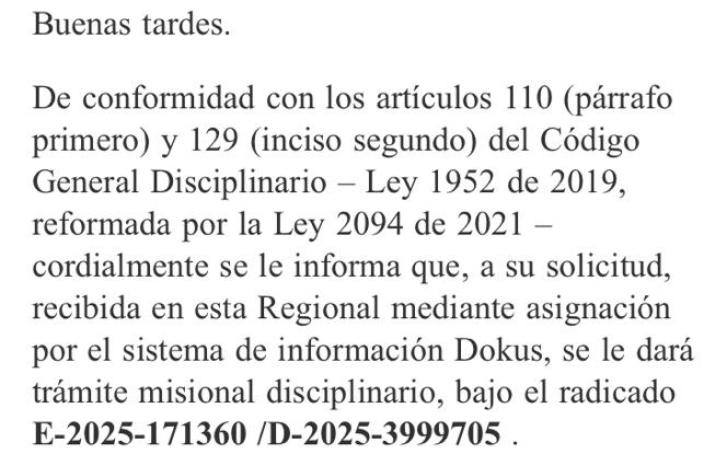 Último minuto: Procuraduría admitió denuncia sobre presuntas irregularidades para la elección de Contralor Departamental del Risaralda 2 ultimo minuto procuraduria admitio denuncia sobre presuntas irregularidades para la eleccion de contralor departamental del risaralda whatsapp image 2025 10 31 at 8.16.47 am 1