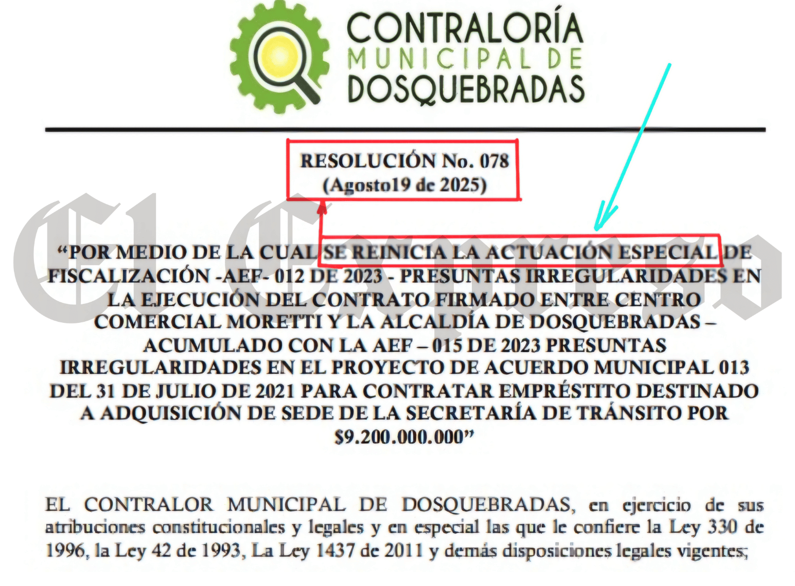 ¿$10.439 millones perdidos? Alcaldía de Dosquebradas declara siniestro en contrato del Edificio Moretti, después de 17 prórrogas y 46 meses 14 10 439 millones perdidos alcaldia de dosquebradas declara siniestro en contrato del edificio moretti despues de 17 prorrogas y 46 meses marca de agua 92 e1762986629290