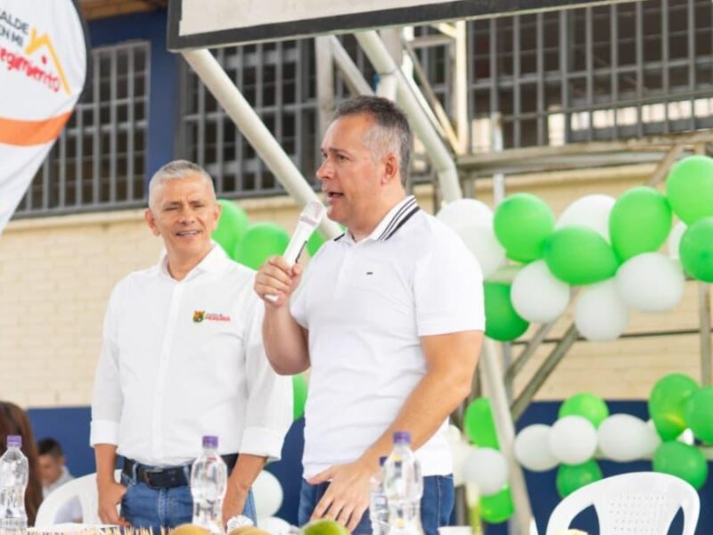 Alcalde de Pereira Mauricio Salazar cumple con hechos, llevando progreso y bienestar a los habitantes de La Estrella – La Palmilla