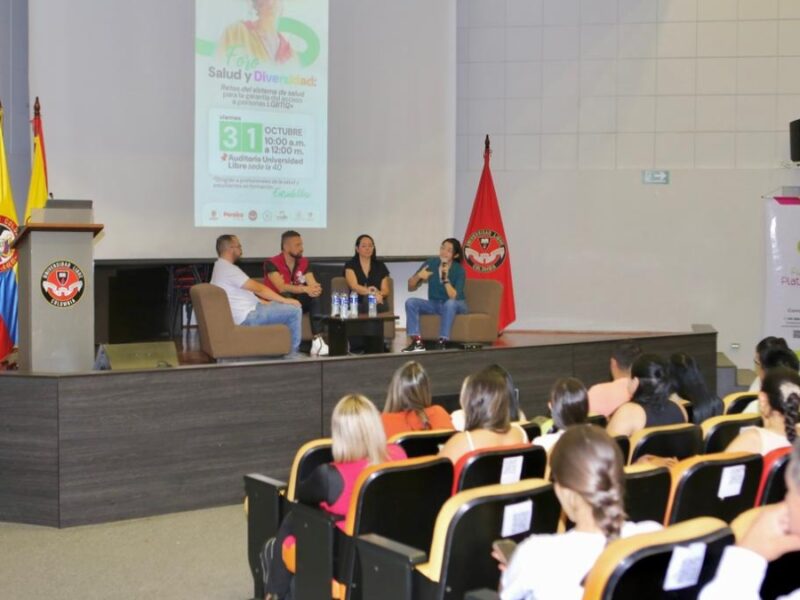 Alcaldía de Pereira promueve diálogo sobre los retos del sistema de salud para la población LGBTIQ+